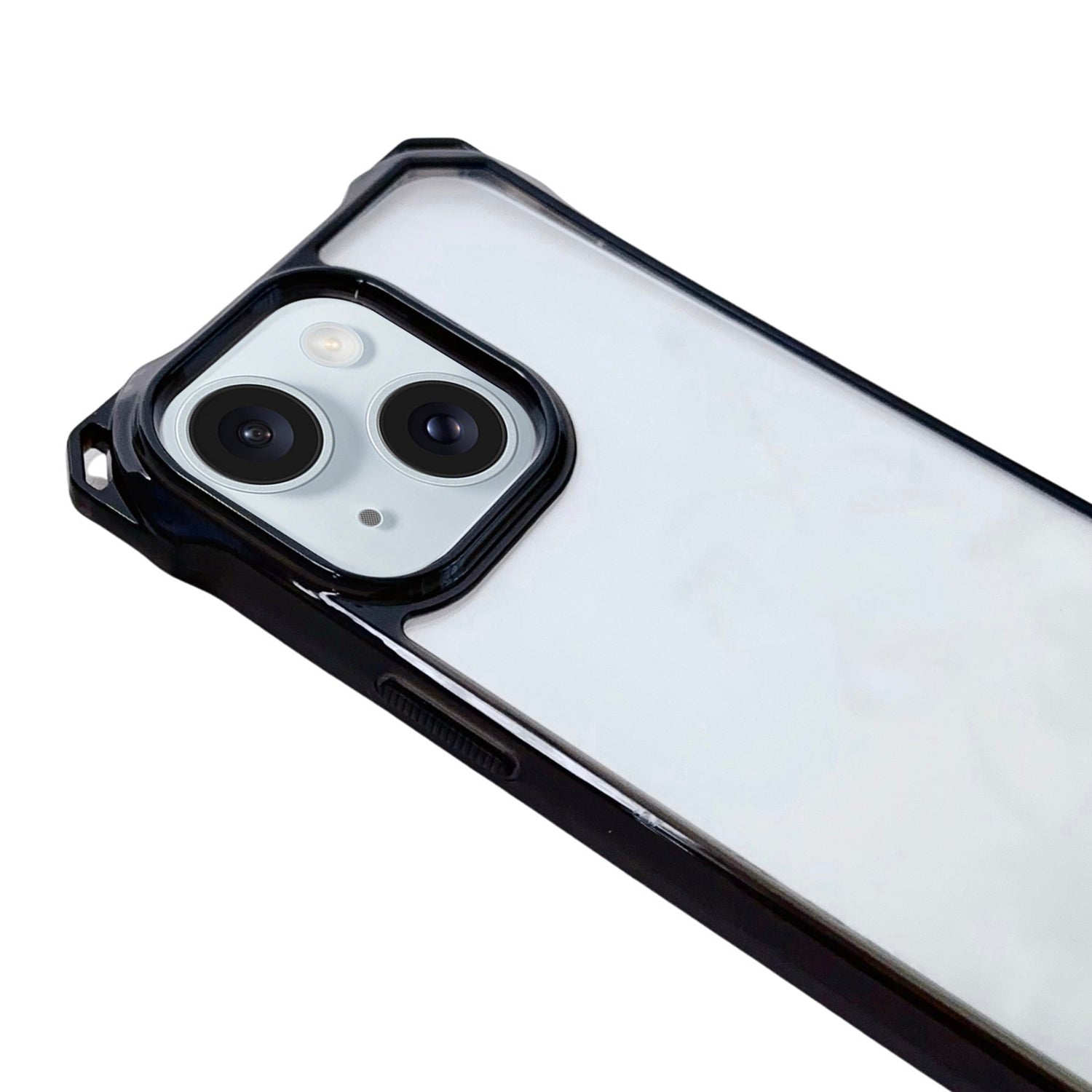 For iPhone 13 6.1 inch TPU Case Reinforced Corner Drop-resistant Phone Cover with Long Lanyard