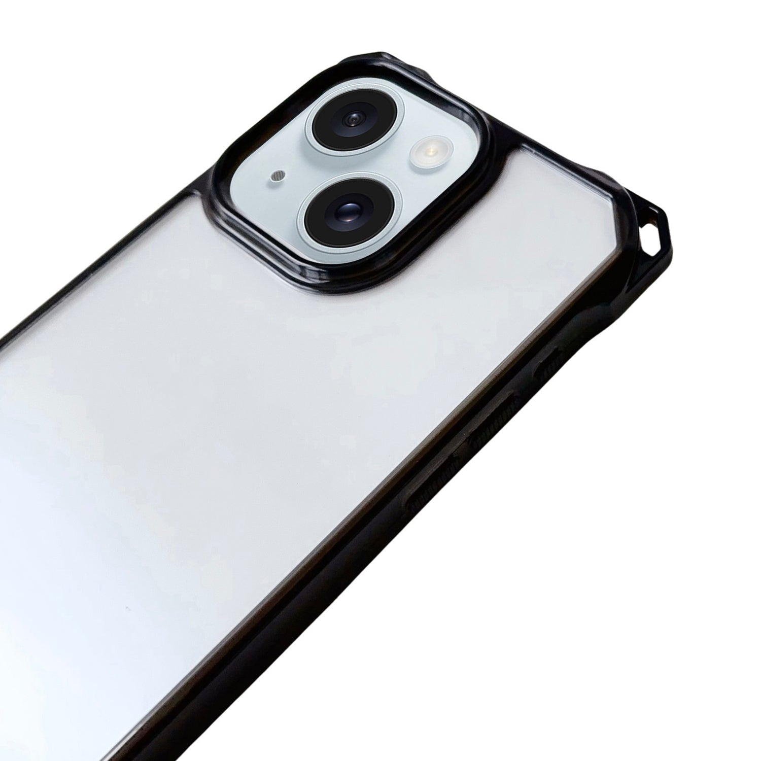 For iPhone 13 6.1 inch TPU Case Reinforced Corner Drop-resistant Phone Cover with Long Lanyard