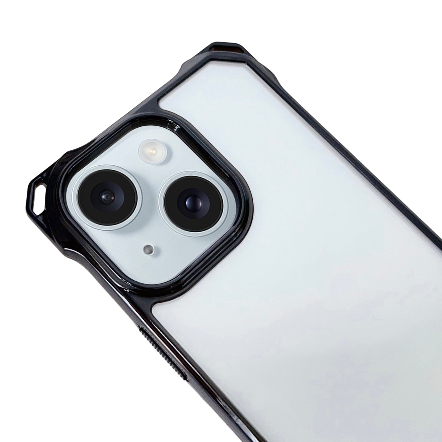 For iPhone 13 6.1 inch TPU Case Reinforced Corner Drop-resistant Phone Cover with Long Lanyard