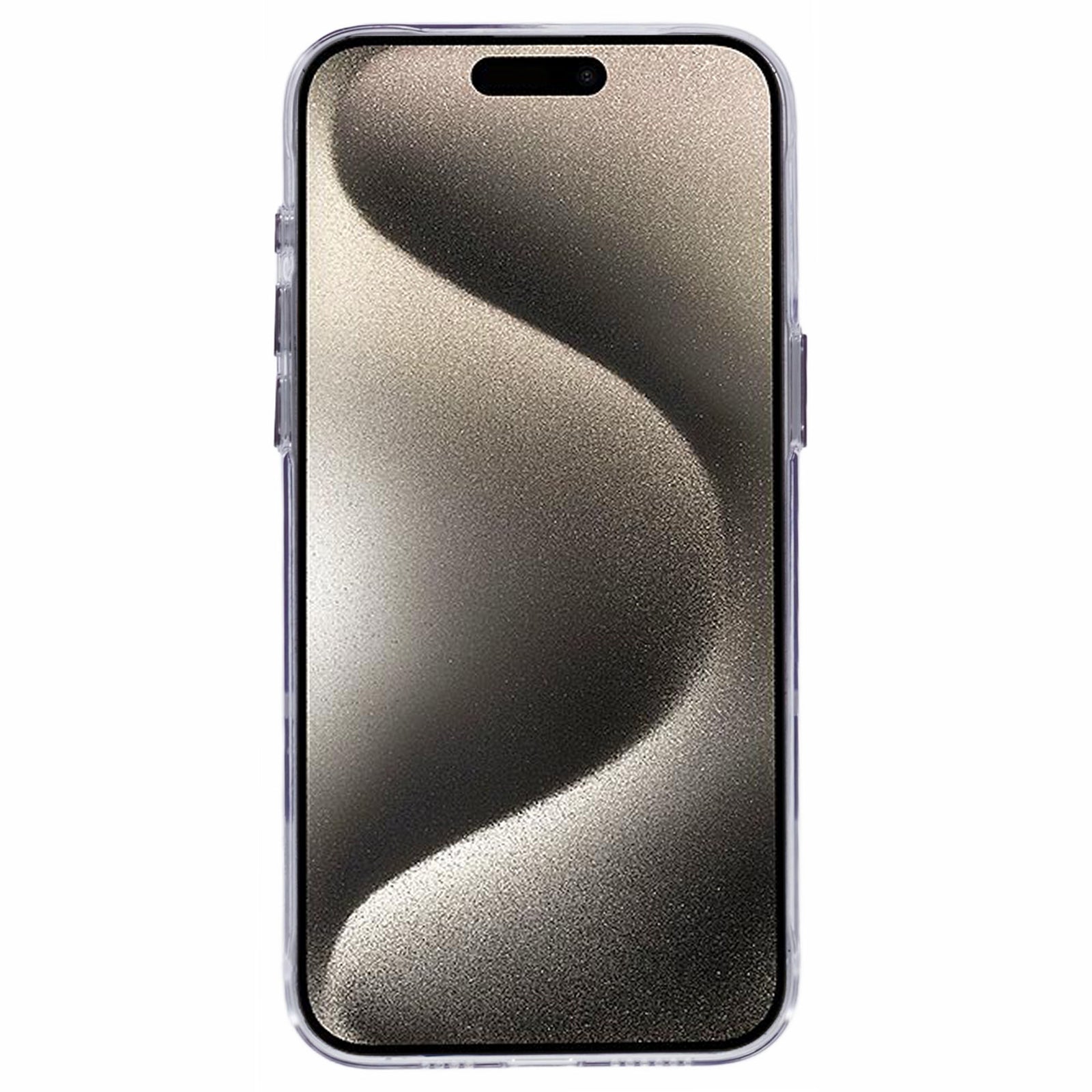 For iPhone 15 Pro Max Case Compatible with MagSafe Shockproof PC Clear Phone Cover