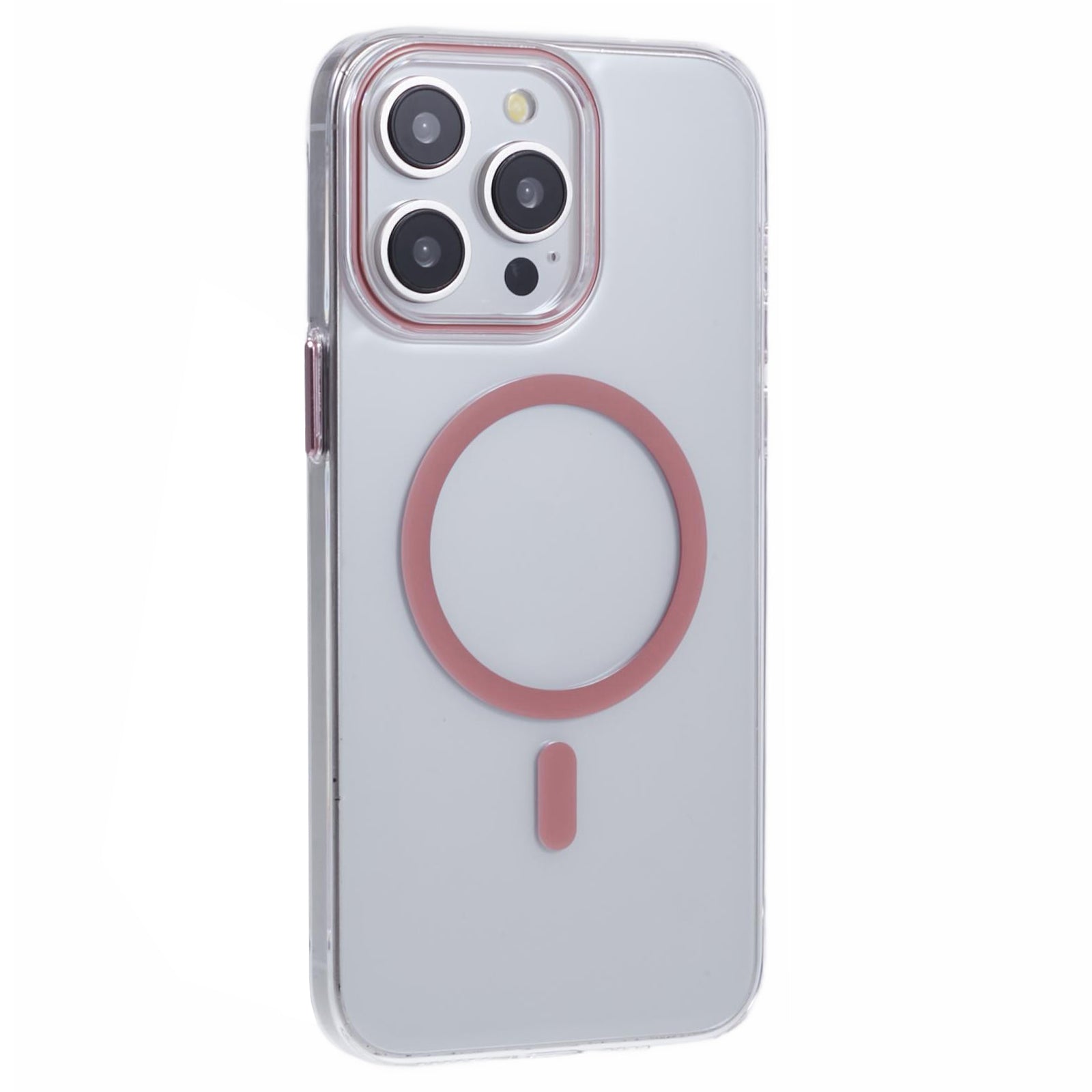 For iPhone 15 Pro Max Case Compatible with MagSafe Shockproof PC Clear Phone Cover