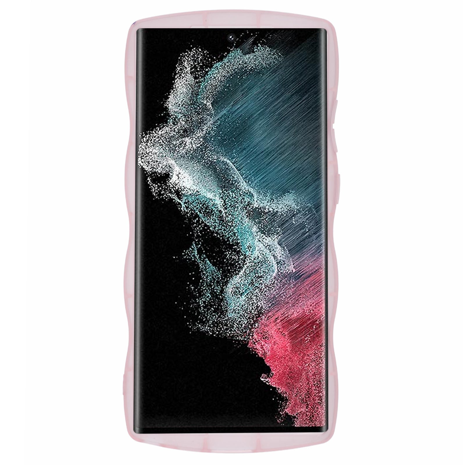 JTW Series for Samsung Galaxy S23 Ultra Case Wavy Edge Epoxy TPU Phone Case