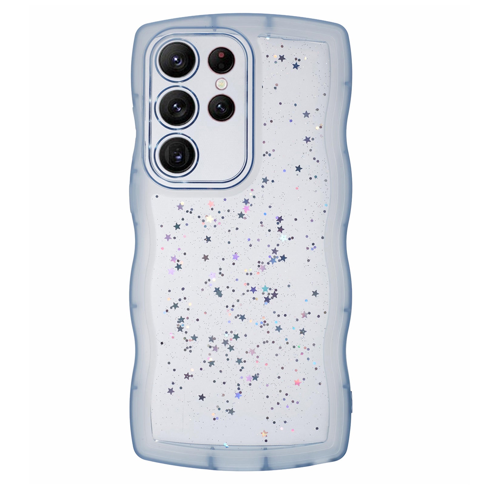 JTW Series for Samsung Galaxy S23 Ultra Case Wavy Edge Epoxy TPU Phone Case