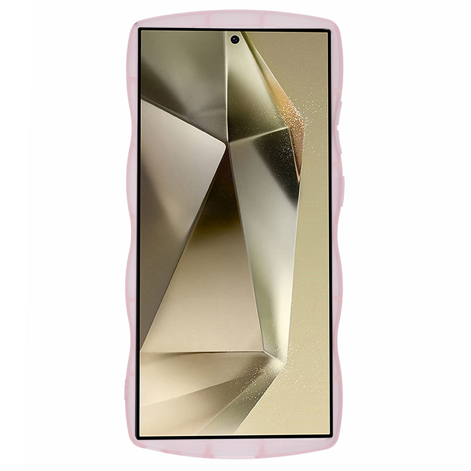 JTW Series for Samsung Galaxy S24 Ultra Slim Case Wavy Edge Epoxy TPU Phone Cover