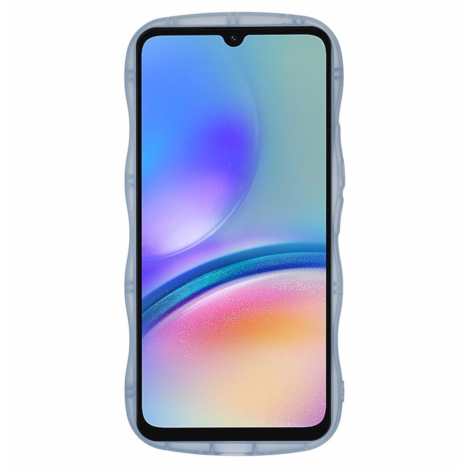 JTW Series for Samsung Galaxy A34 5G Case Wavy Edge Shiny Stars TPU Phone Cover