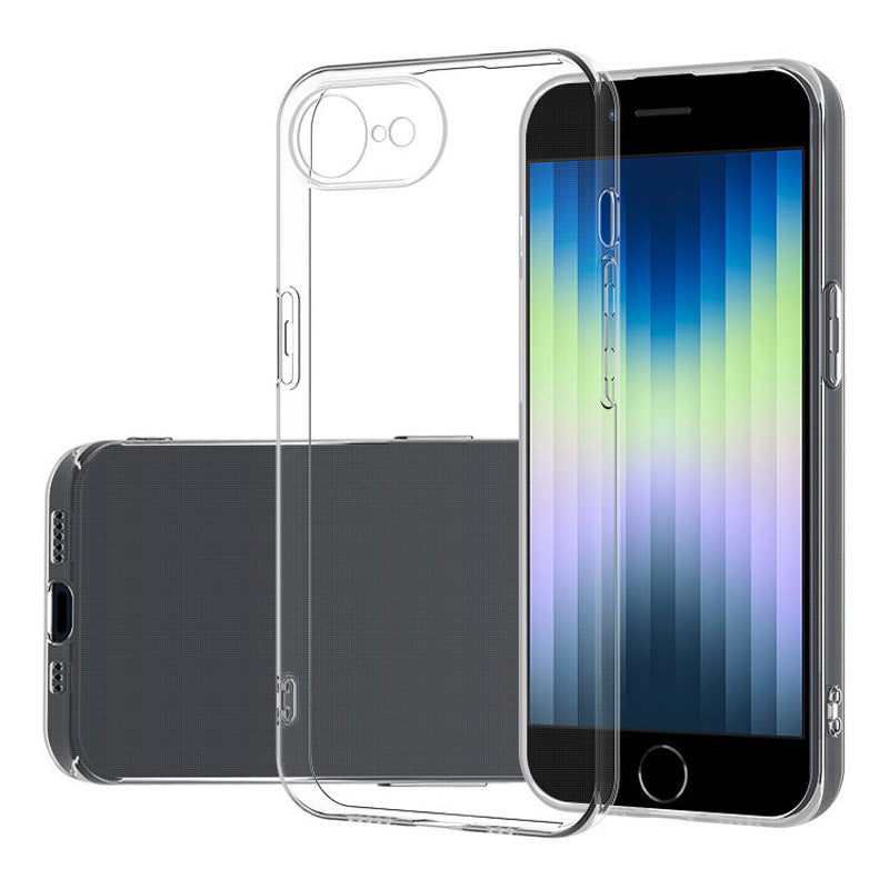 For iPhone SE (2024) Case Soft TPU Protective Transparent Phone Cover