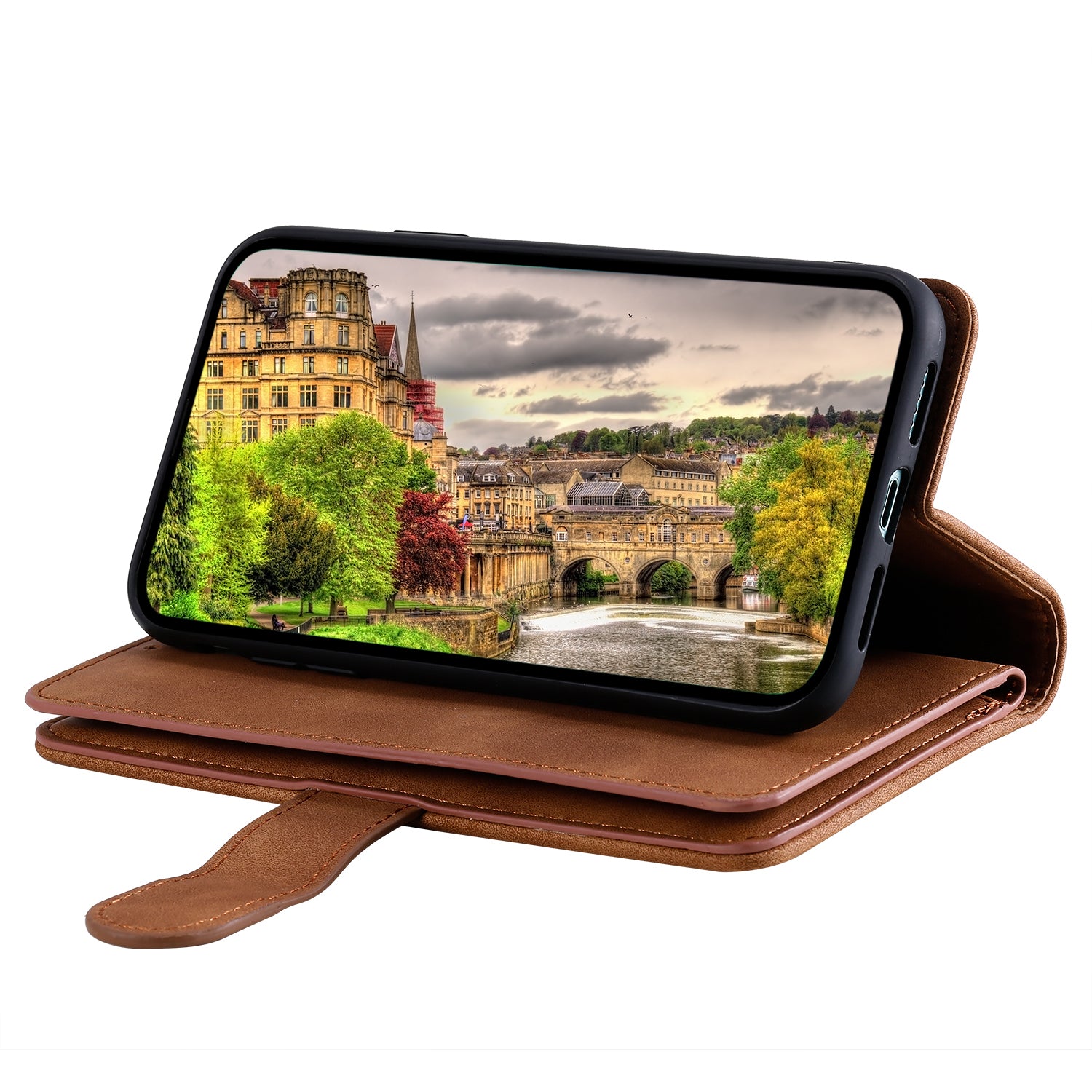 For Xiaomi Redmi Note 13 5G Cover 9 Retro Card Slots Wallet PU Leather Stand Phone Case