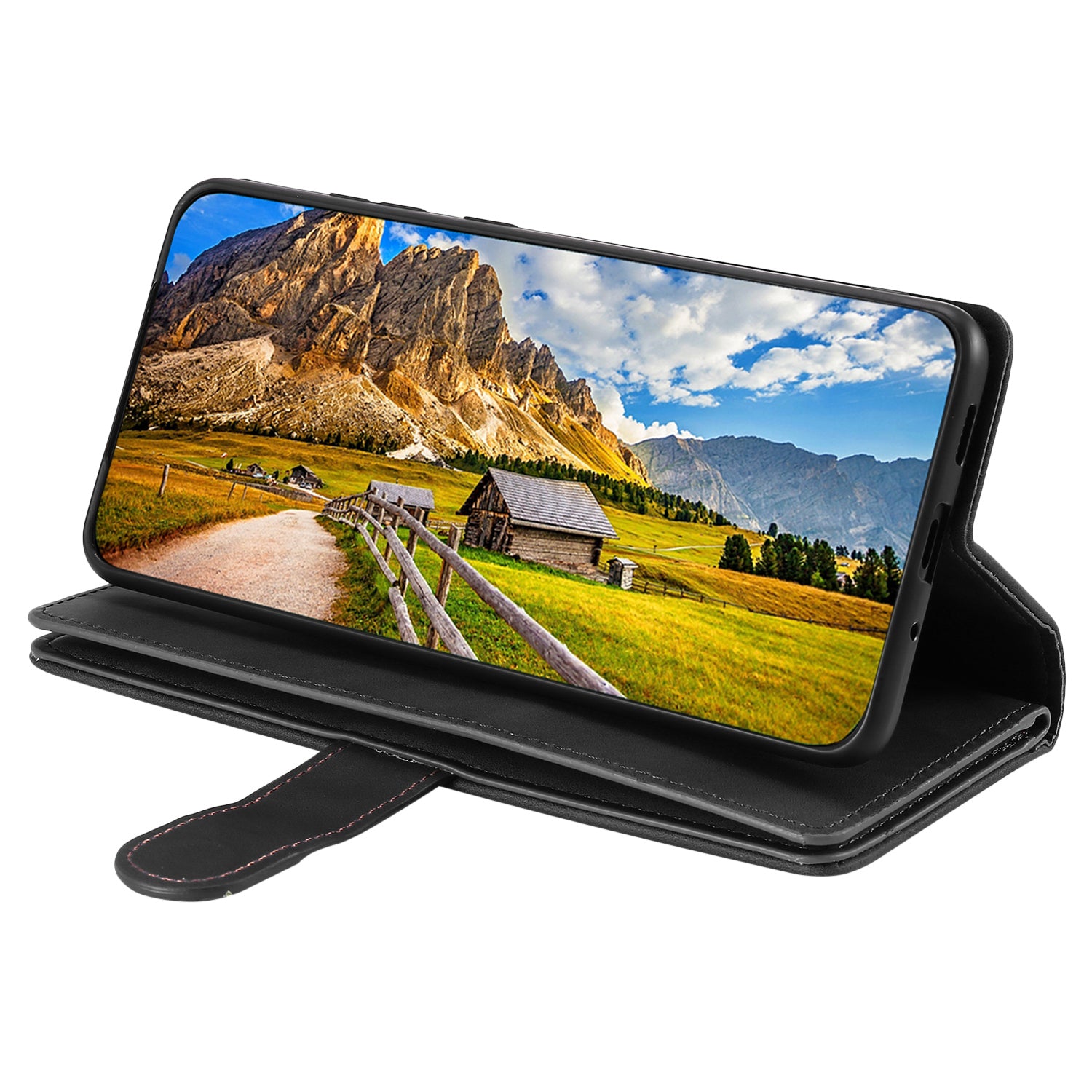 For Xiaomi Redmi Note 13 Pro 4G / Poco M6 Pro 4G Cover 9 Card Slots Wallet PU Leather Foldable Stand Phone Case