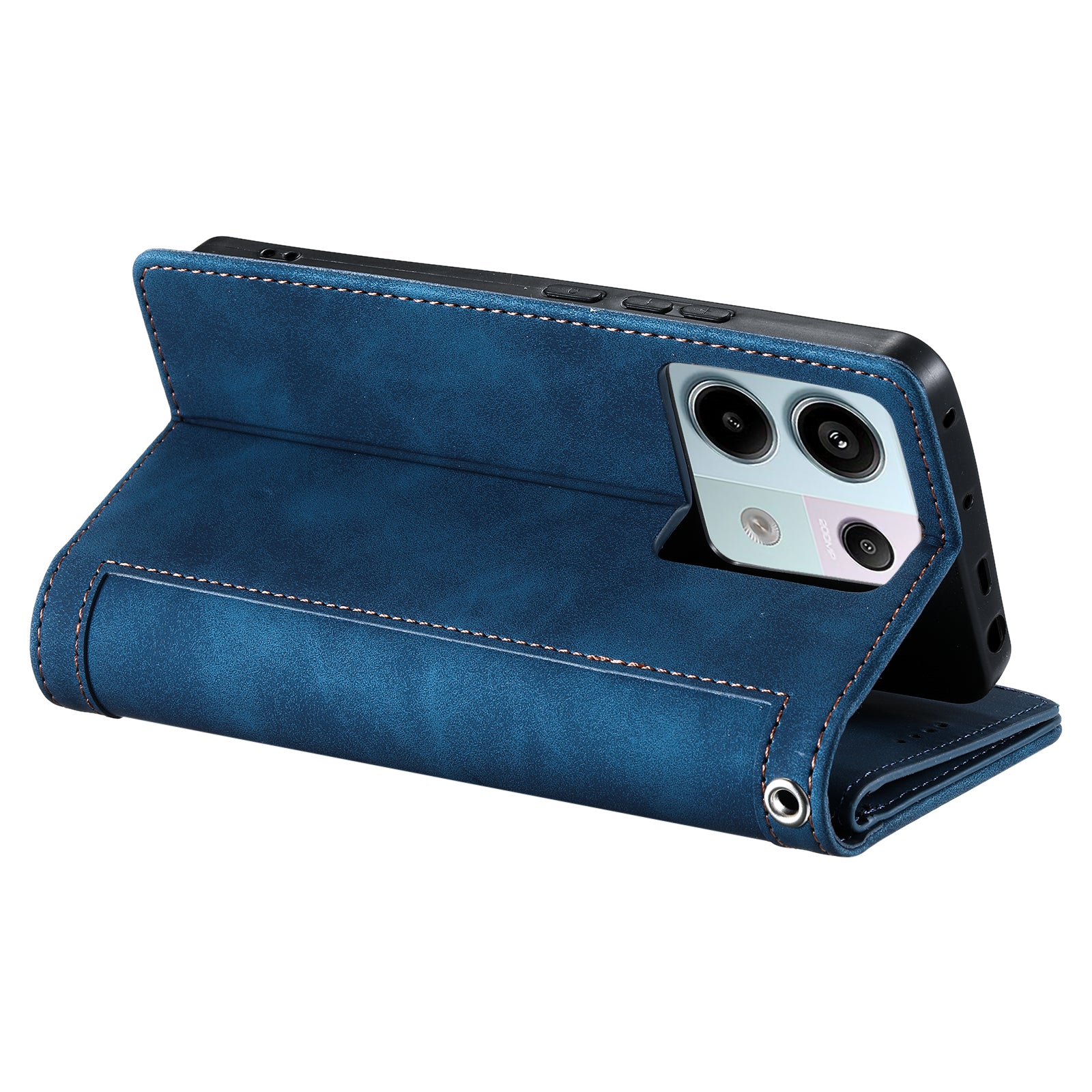 For Xiaomi Redmi Note 13 Pro 5G / Poco X6 5G Case 9 Card Slots PU Leather Phone Cover