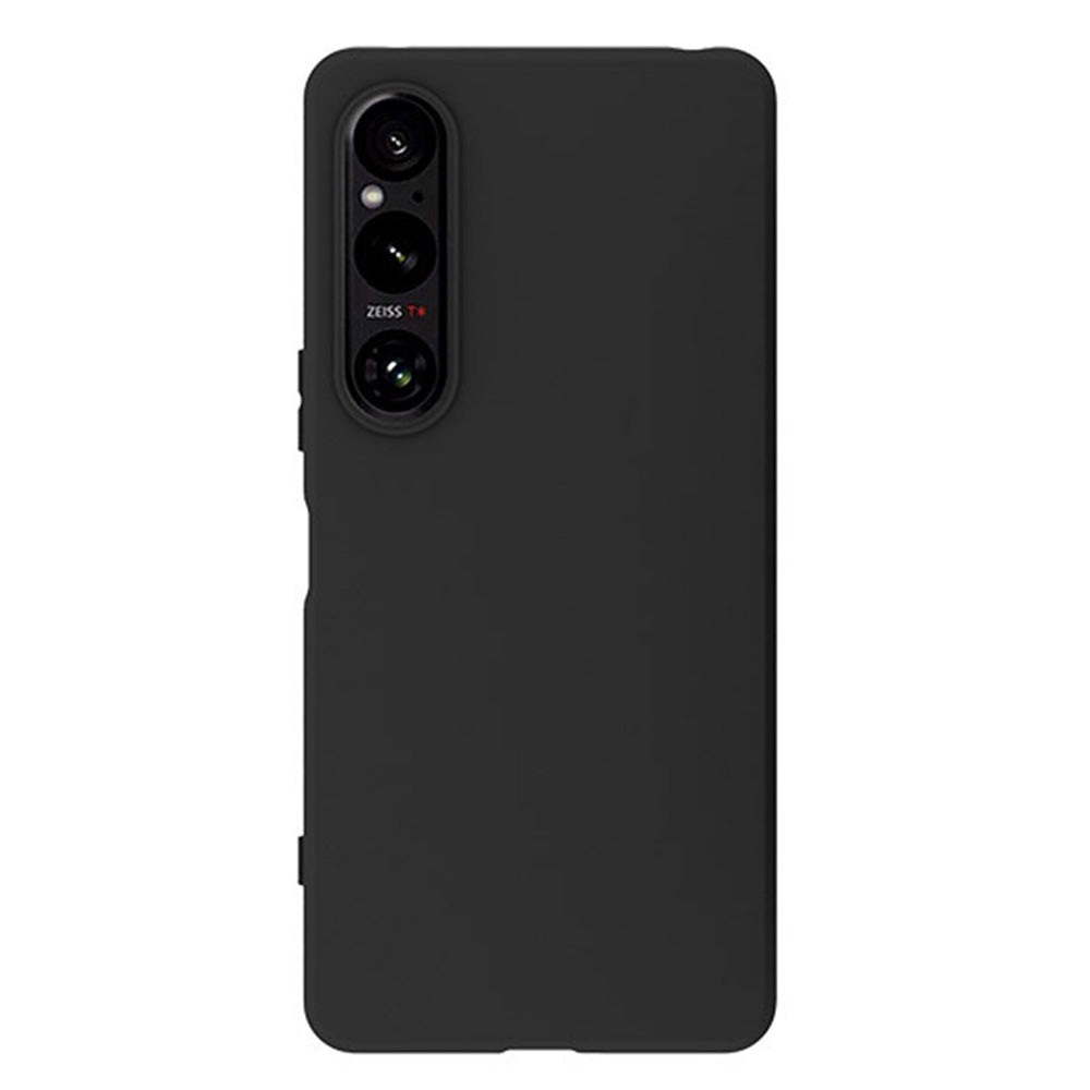 For Sony Xperia 1 VI Case Matte Soft TPU Protective Phone Cover (Big Rear Lens Hole)