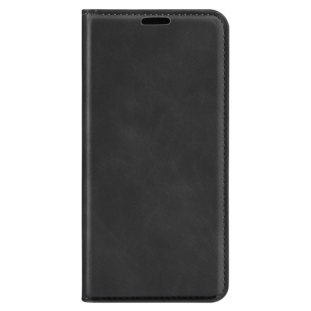 For Google Pixel 9 Pro Cell Phone Case Skin-Touch Magnetic Closing PU Leather Shockproof Cover