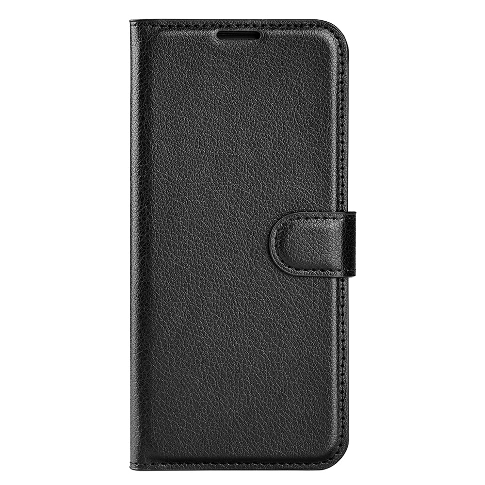 For Google Pixel 9 Pro Case Litchi Texture Protective Leather Folio Phone Cover