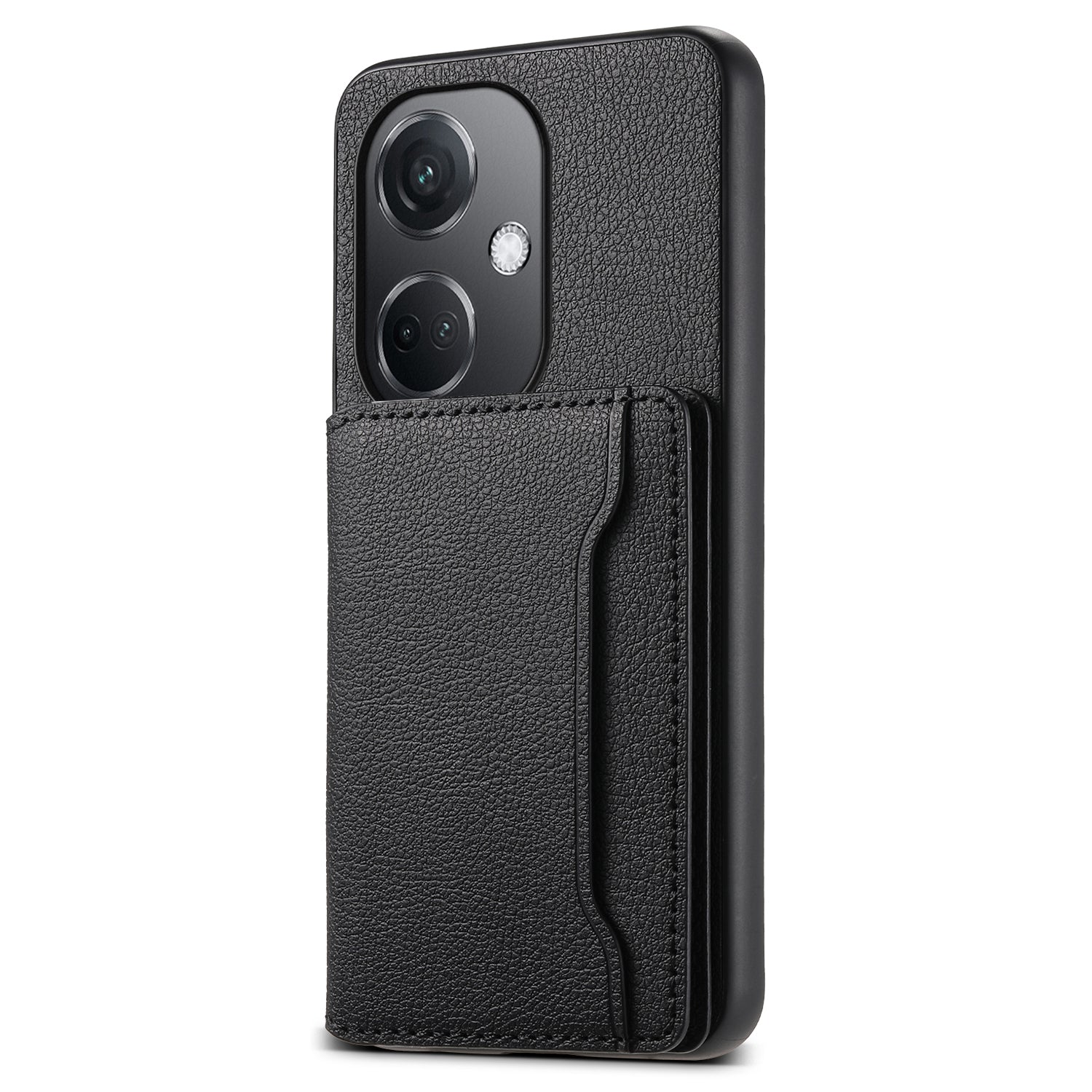 For Oppo K11 5G Case Calf Texture Leather+PC+TPU Phone Cover with 5 Card Slots