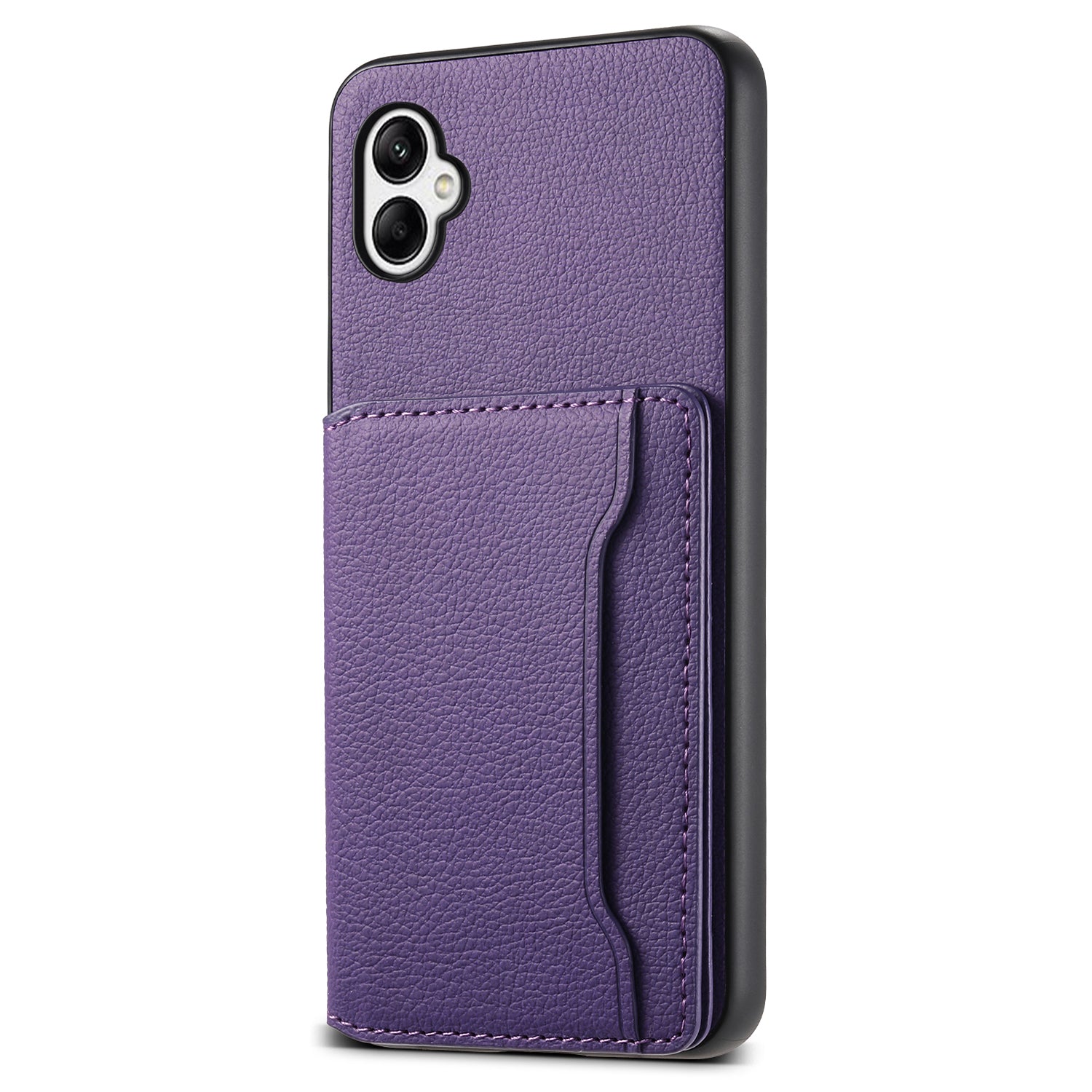 For Samsung Galaxy A05 4G Case Leather Magnetic Card Holder Slots Back Cover