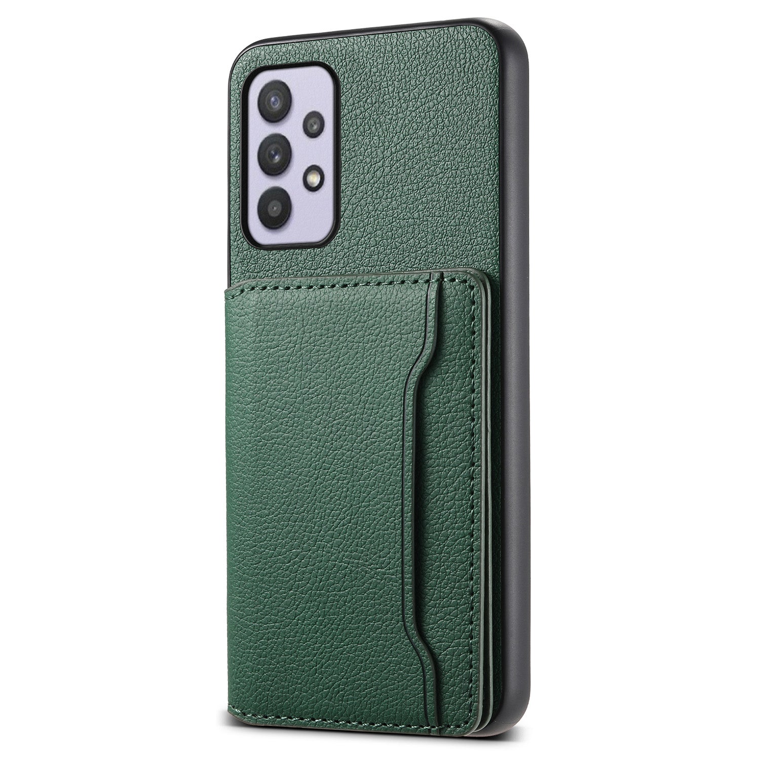 For Samsung Galaxy A32 5G Case 5 Card Slots Kickstand Bump Proof Phone Cover