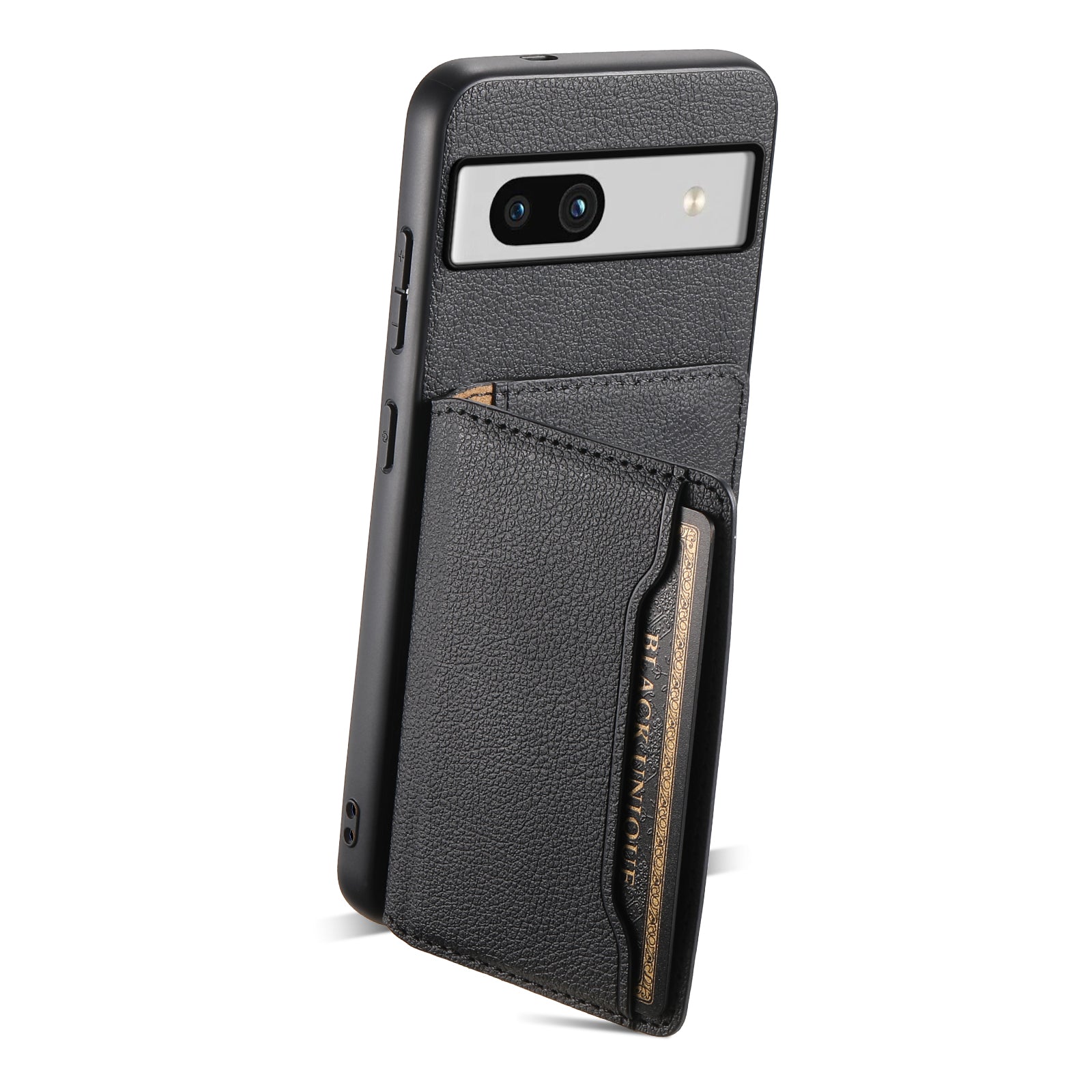For Google Pixel 7a Case Card Slots Calf Texture Anti-drop Phone Cover