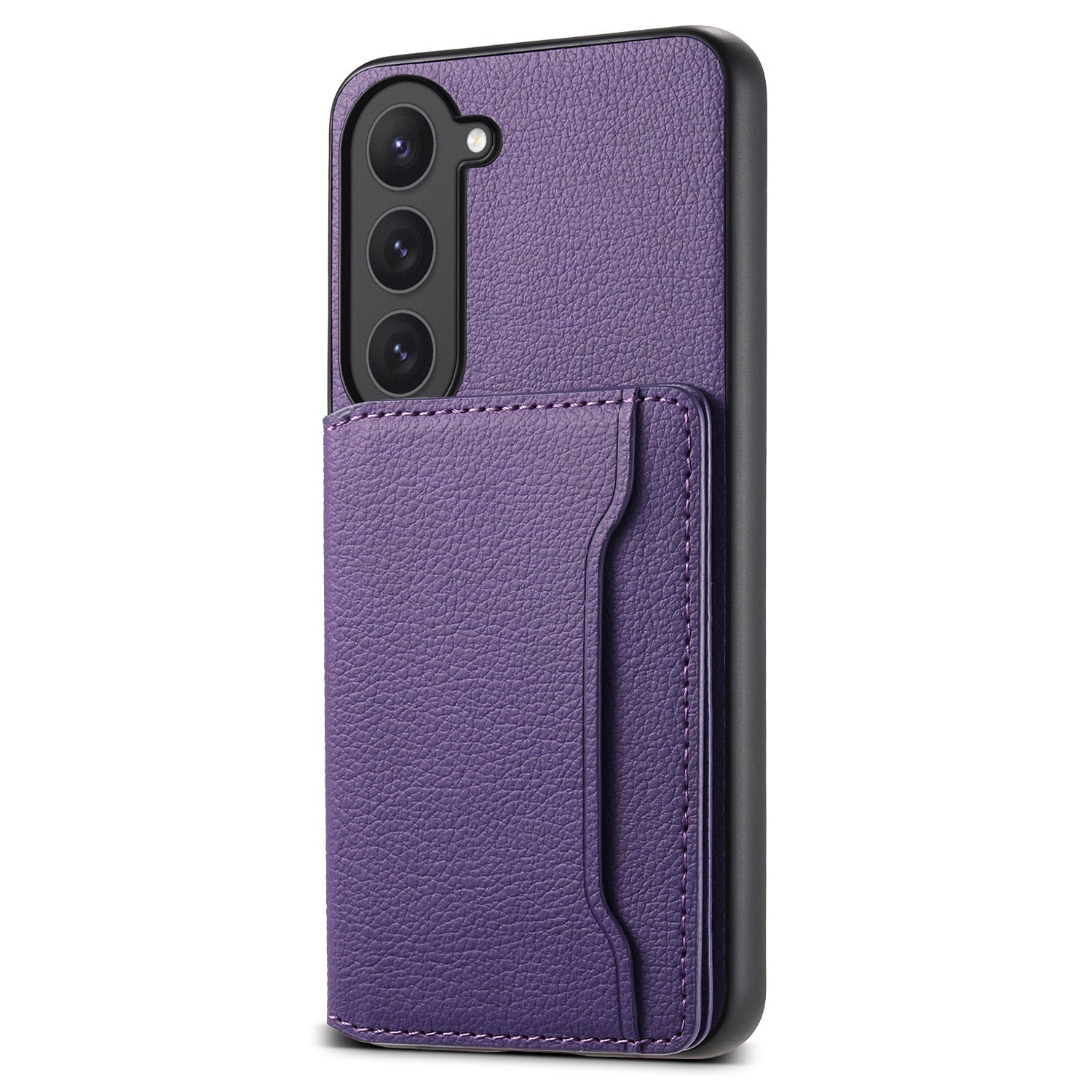 For Samsung Galaxy S23 Case Card Slots Kickstand Protective Leather Back Cover