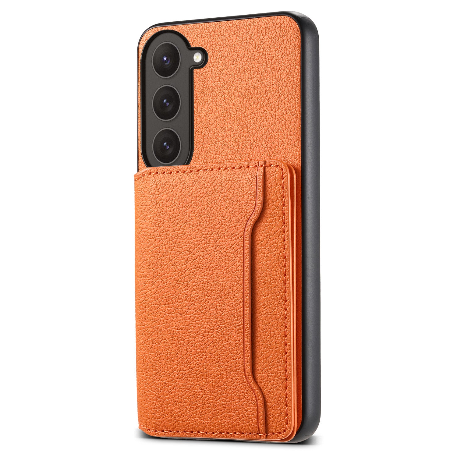 For Samsung Galaxy S23 Case Card Slots Kickstand Protective Leather Back Cover