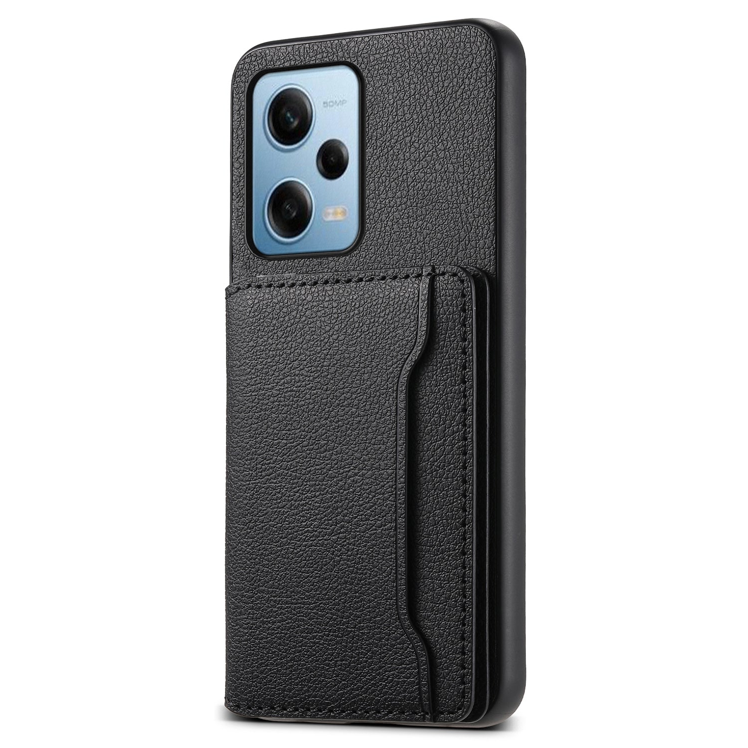 For Xiaomi Redmi Note 12 Pro 5G / 12 Pro Speed 5G / Poco X5 Pro 5G Case TPU+PC+PU Kickstand Phone Cover with Card