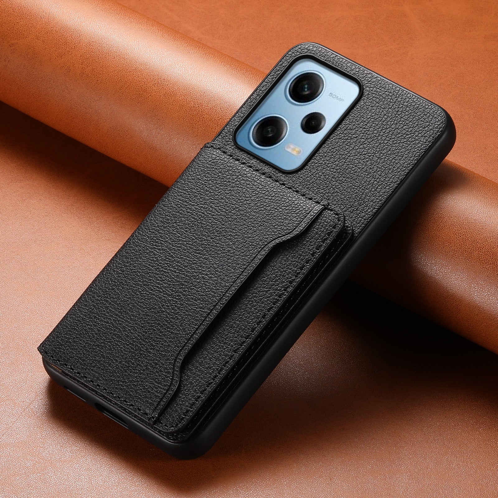 For Xiaomi Redmi Note 12 Pro 5G / 12 Pro Speed 5G / Poco X5 Pro 5G Case TPU+PC+PU Kickstand Phone Cover with Card