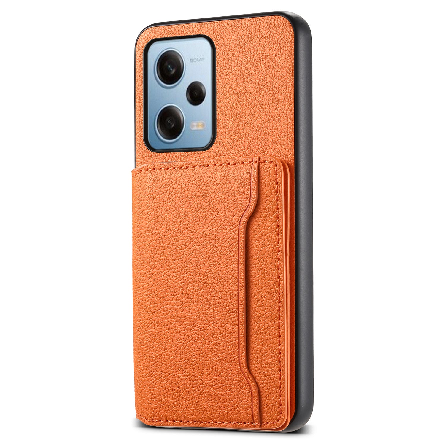For Xiaomi Redmi Note 12 Pro 5G / 12 Pro Speed 5G / Poco X5 Pro 5G Case TPU+PC+PU Kickstand Phone Cover with Card