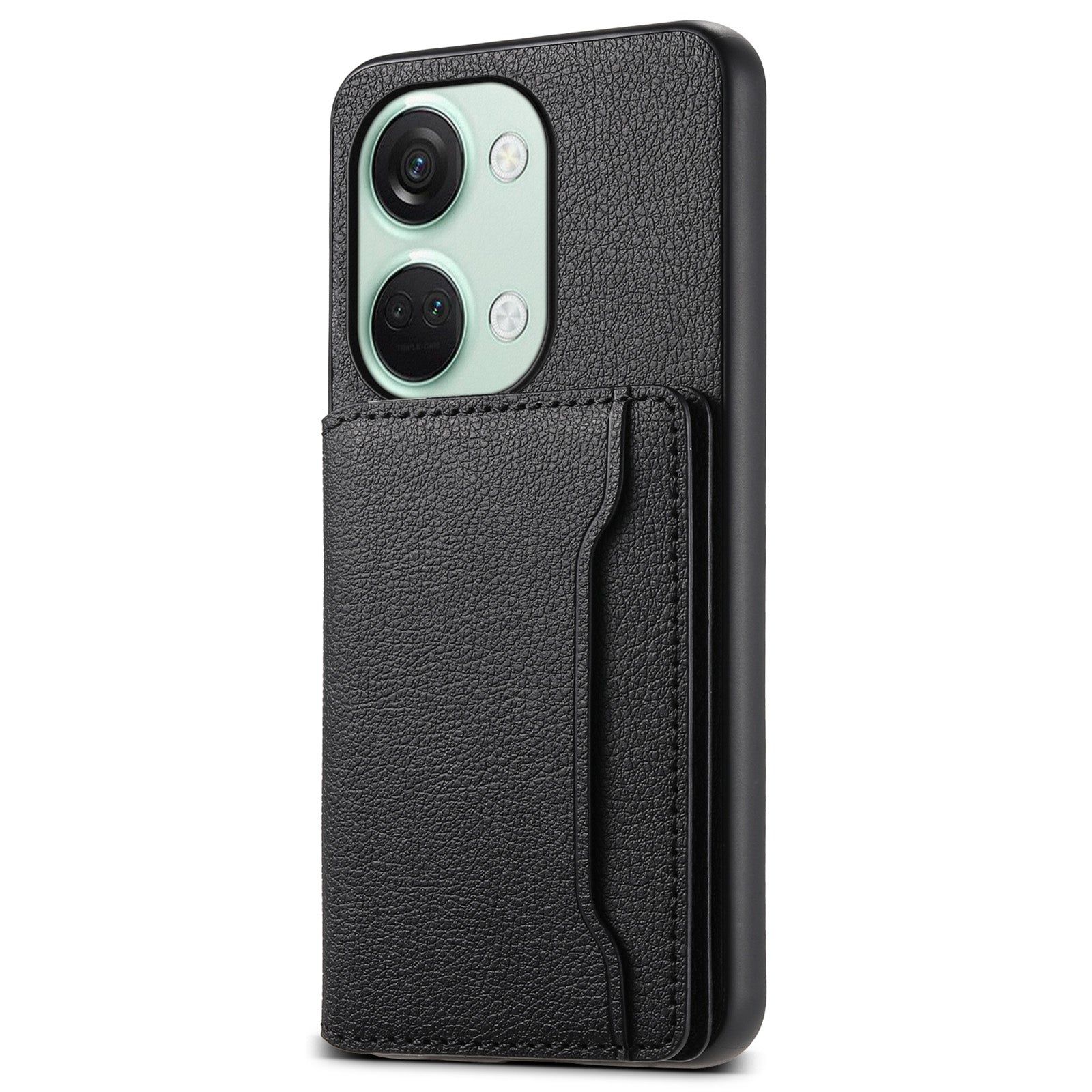 For OnePlus Ace 2V / Nord 3 5G Phone Case Leather+PC+TPU Card Slot Protective Shell