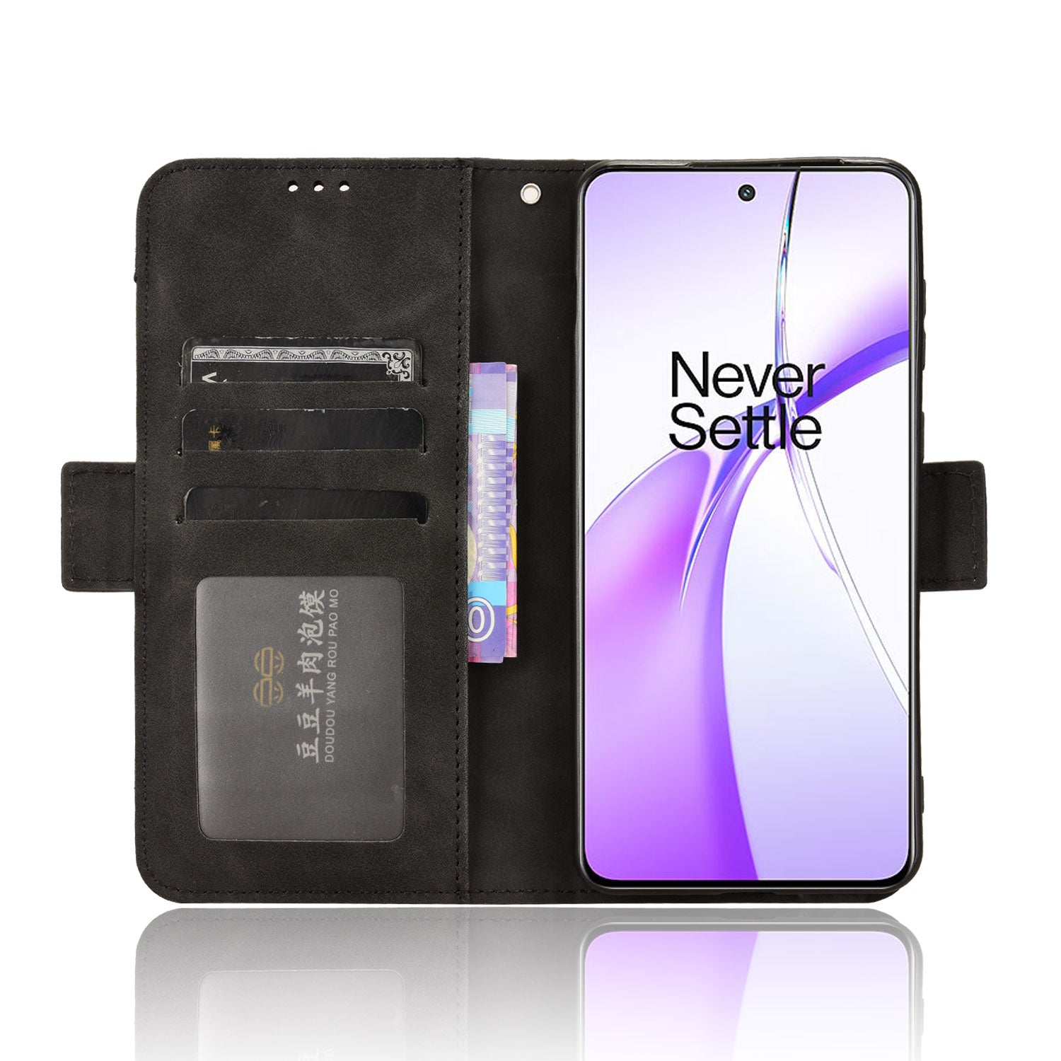 For OnePlus Ace 3V 5G / Nord CE4 5G Case Multiple Card Slots Magnetic Closure Leather Phone Cover