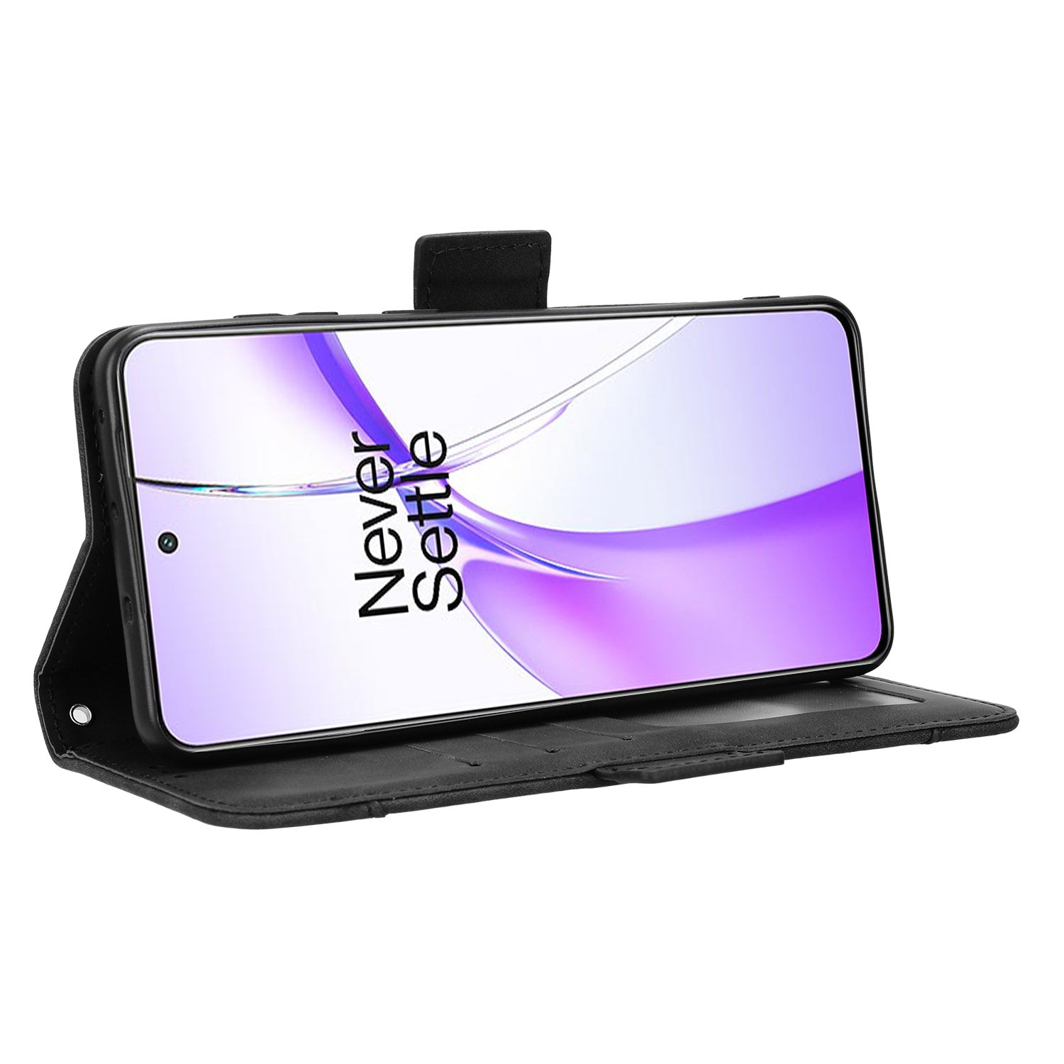 For OnePlus Ace 3V 5G / Nord CE4 5G Case Multiple Card Slots Magnetic Closure Leather Phone Cover