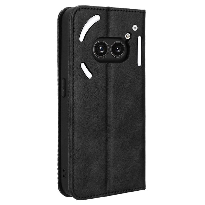 For Nothing Phone (2a) Case Wallet PU Leather Phone Cover Magnetic Closing