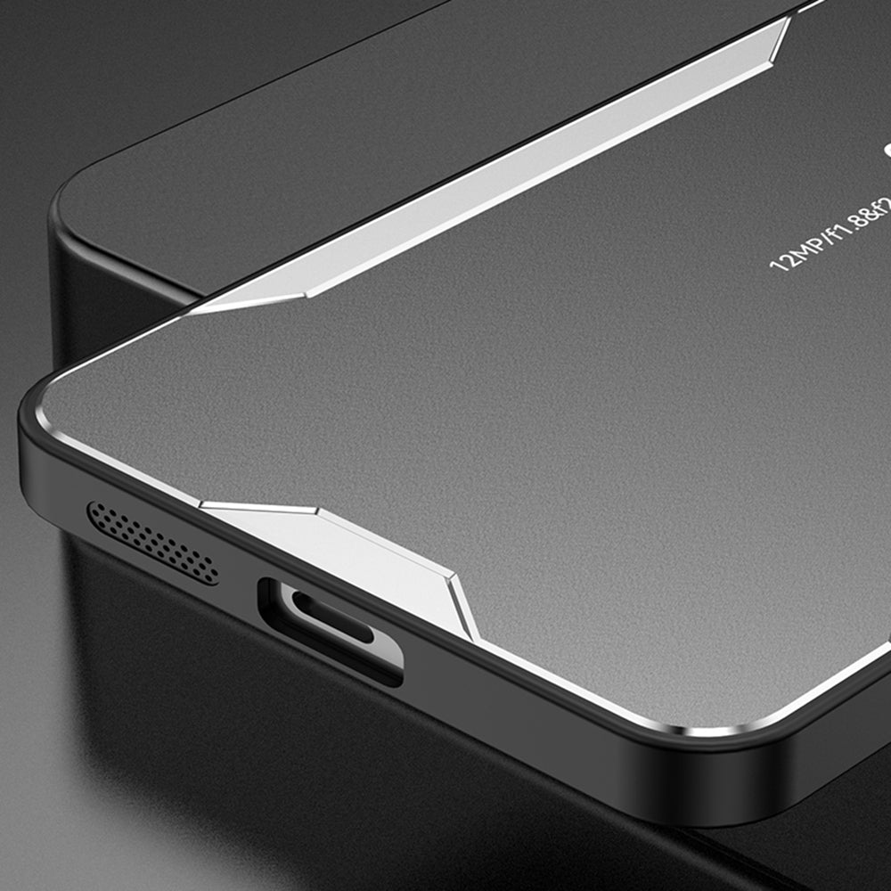 For vivo Y100 5G (Indonesia) Case Aluminum Alloy+TPU+PC Anti-drop Cell Phone Cover
