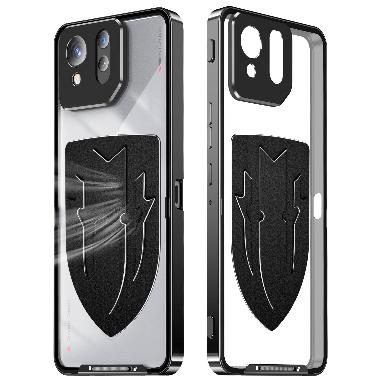 For Asus ROG Phone 8 5G / Phone 8 Pro 5G Case Graphene Heat Dissipation Phone Shell with Metal Lens Cover