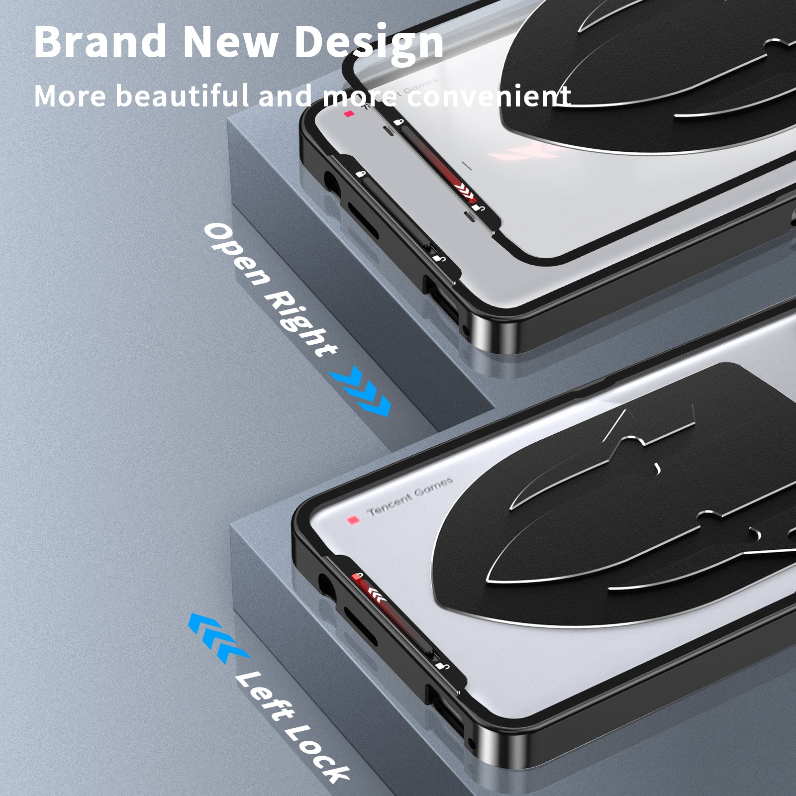 For Asus ROG Phone 8 5G / Phone 8 Pro 5G Case Graphene Heat Dissipation Phone Shell with Metal Lens Cover