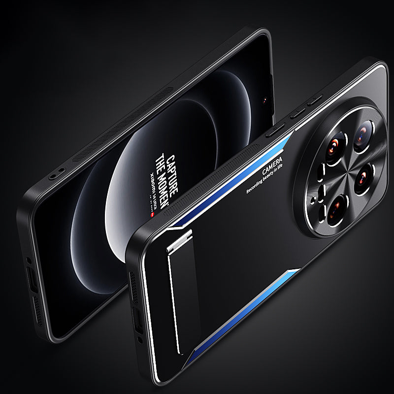 For Xiaomi 14 Ultra Case Kickstand Aluminum Alloy + TPU Hybrid Phone Cover Protector