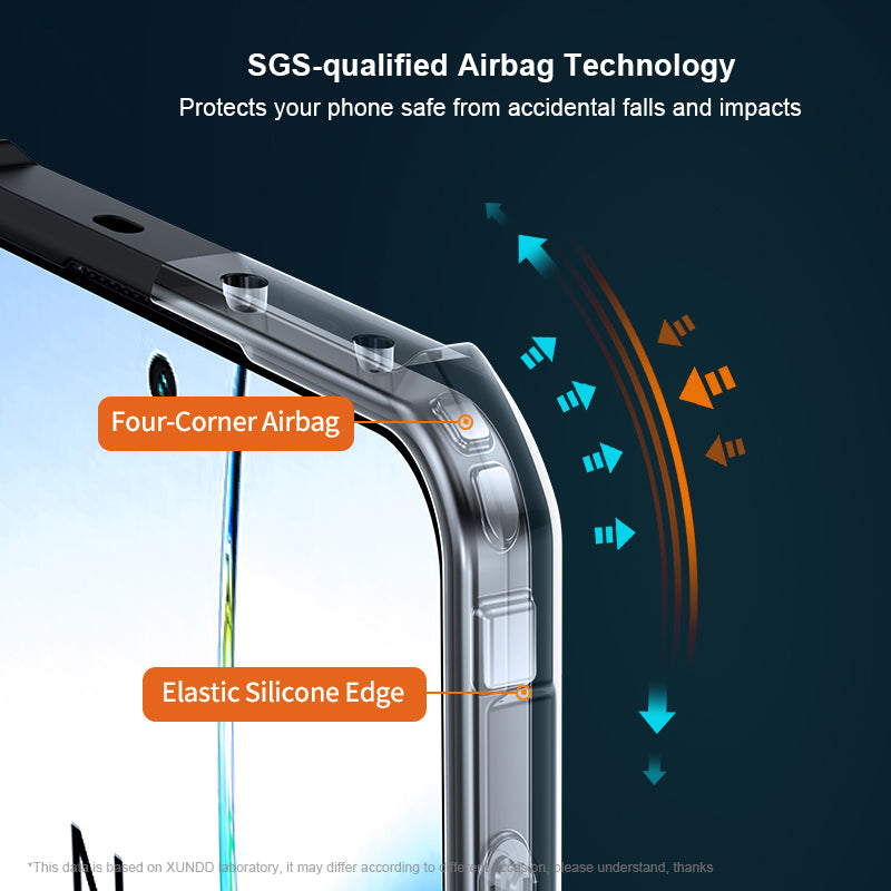 XUNDD For Realme 12 Case Anti-scratch TPU+Acrylic Hybrid Phone Cover