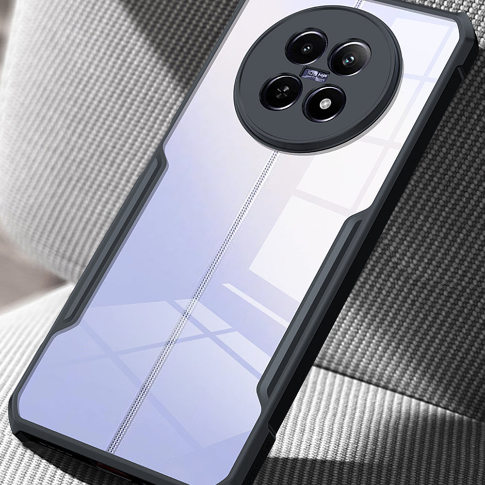 XUNDD For Realme 12 Case Anti-scratch TPU+Acrylic Hybrid Phone Cover