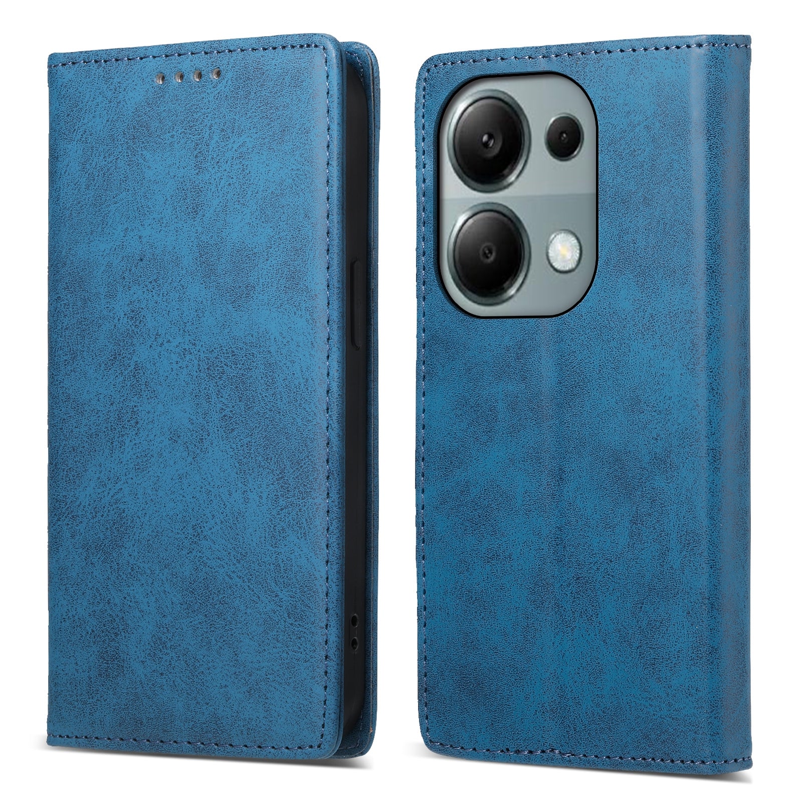 DF-05 For Xiaomi Redmi Note 13 Pro 4G / Poco M6 Pro 4G Case Anti-Drop Leather+TPU Phone Cover