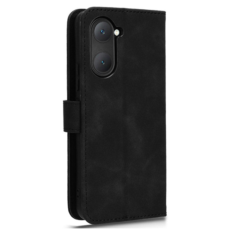 For vivo Y03 Leather Case Skin-Touch Flip Stand Wallet Phone Cover