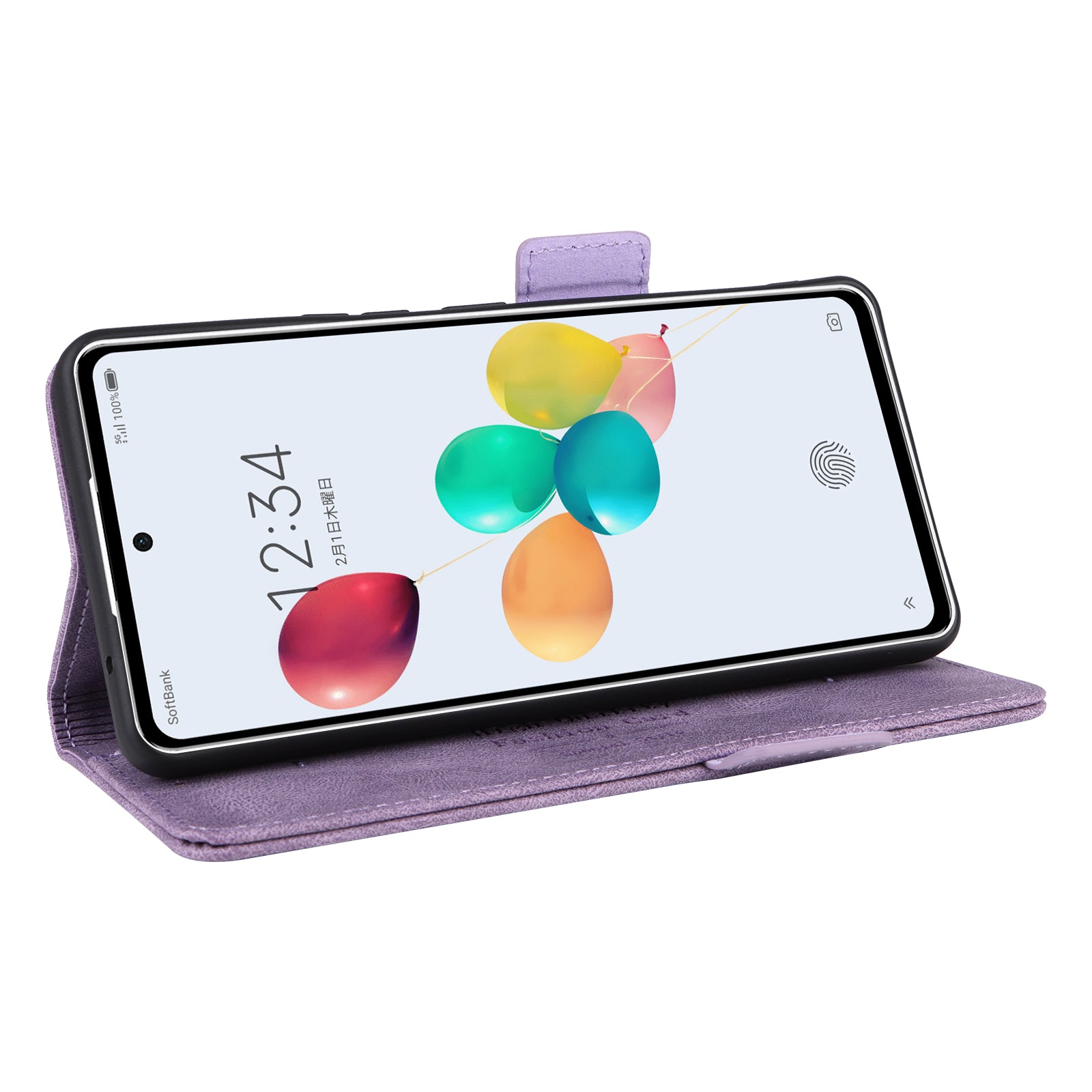 For ZTE Anshin Family A303ZT Wallet Case Hardware Decor Shockproof PU Leather Phone Cover