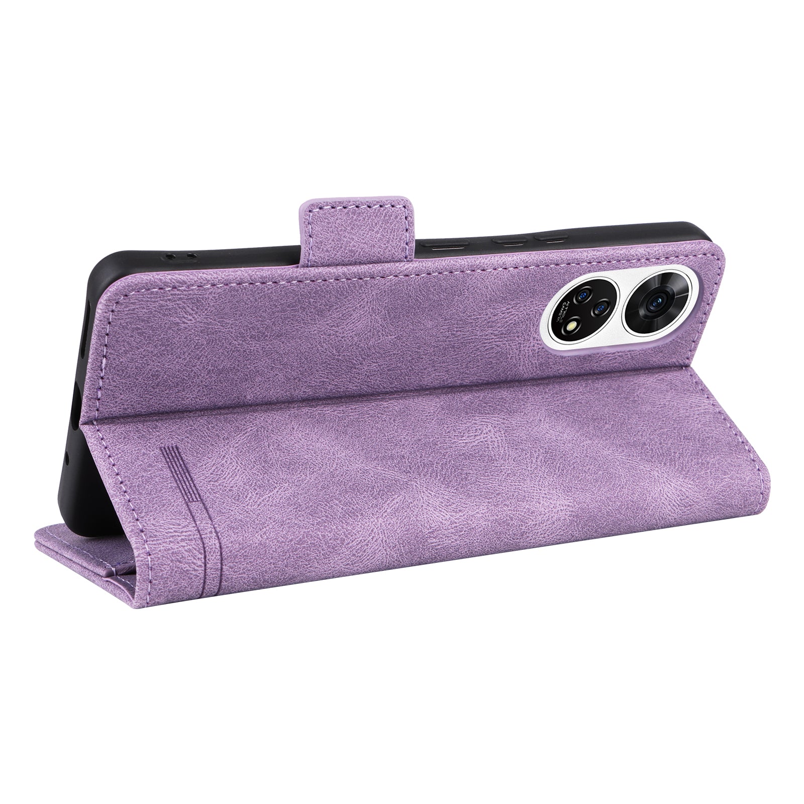 For ZTE Anshin Family A303ZT Wallet Case Hardware Decor Shockproof PU Leather Phone Cover