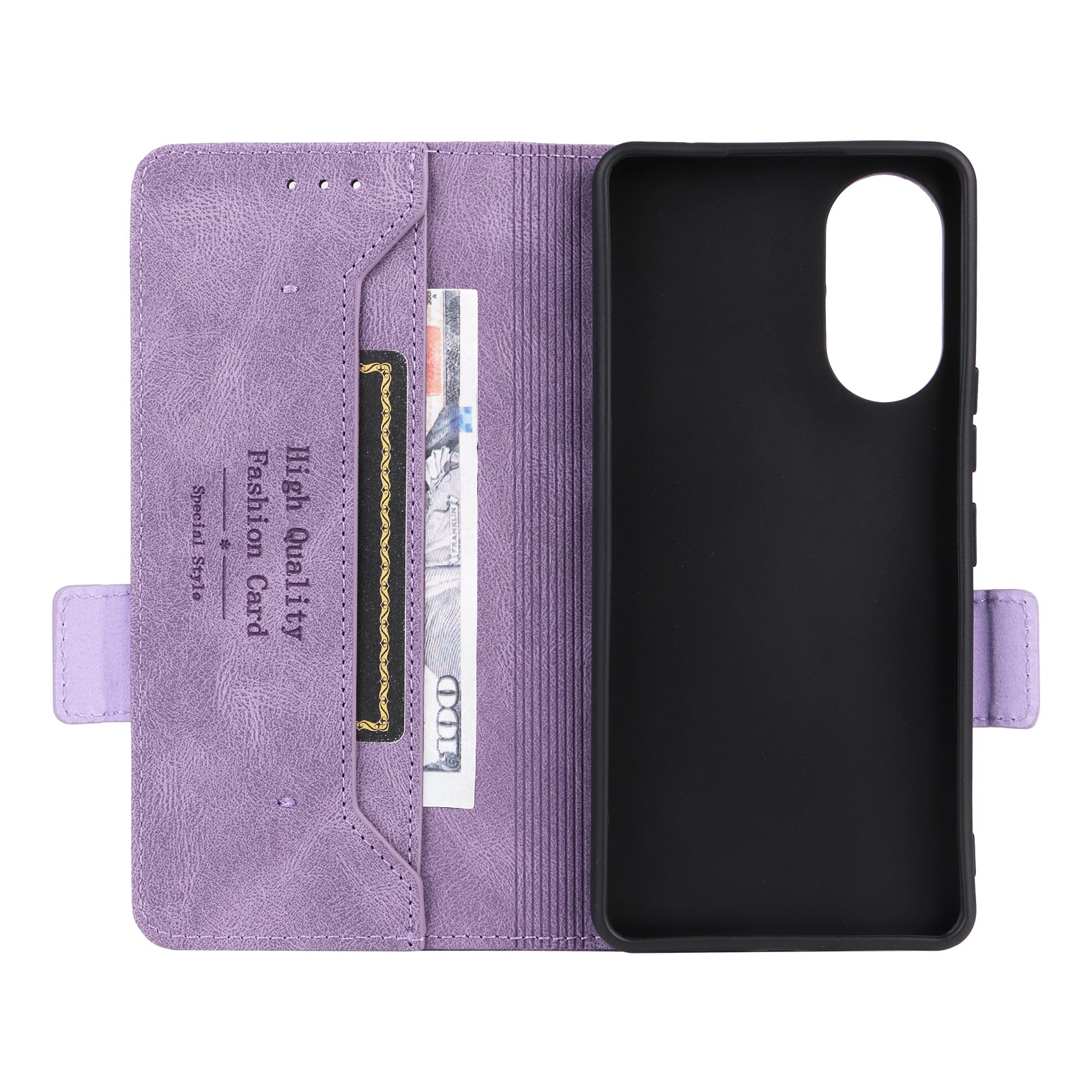For ZTE Anshin Family A303ZT Wallet Case Hardware Decor Shockproof PU Leather Phone Cover