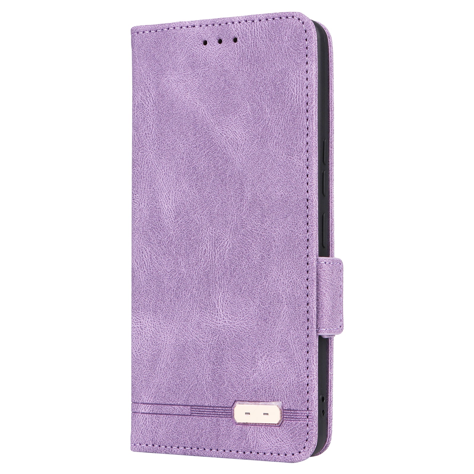 For ZTE Anshin Family A303ZT Wallet Case Hardware Decor Shockproof PU Leather Phone Cover