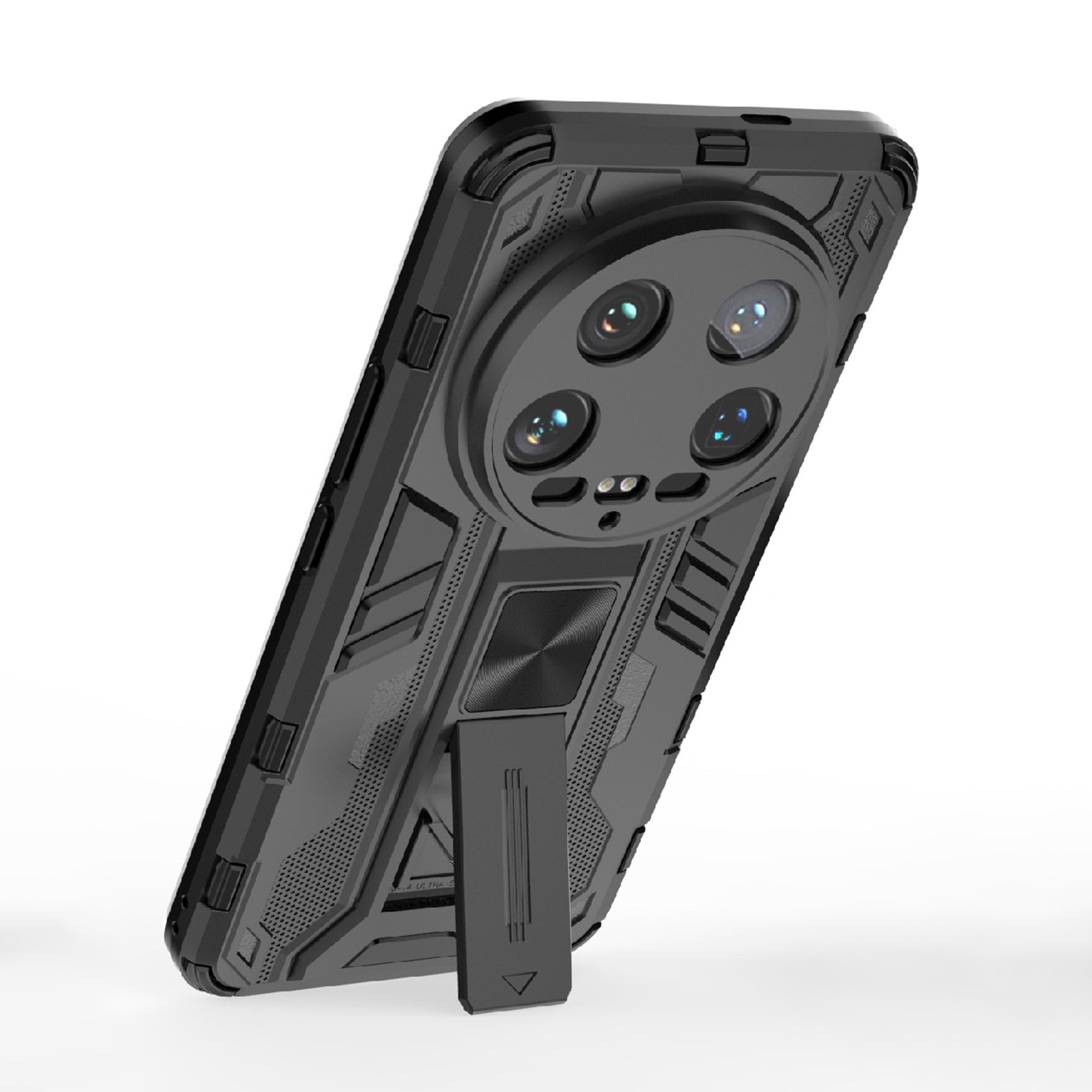 For Xiaomi 14 Ultra Cell Phone Case PC + TPU Scratch-proof Shell with Kickstand