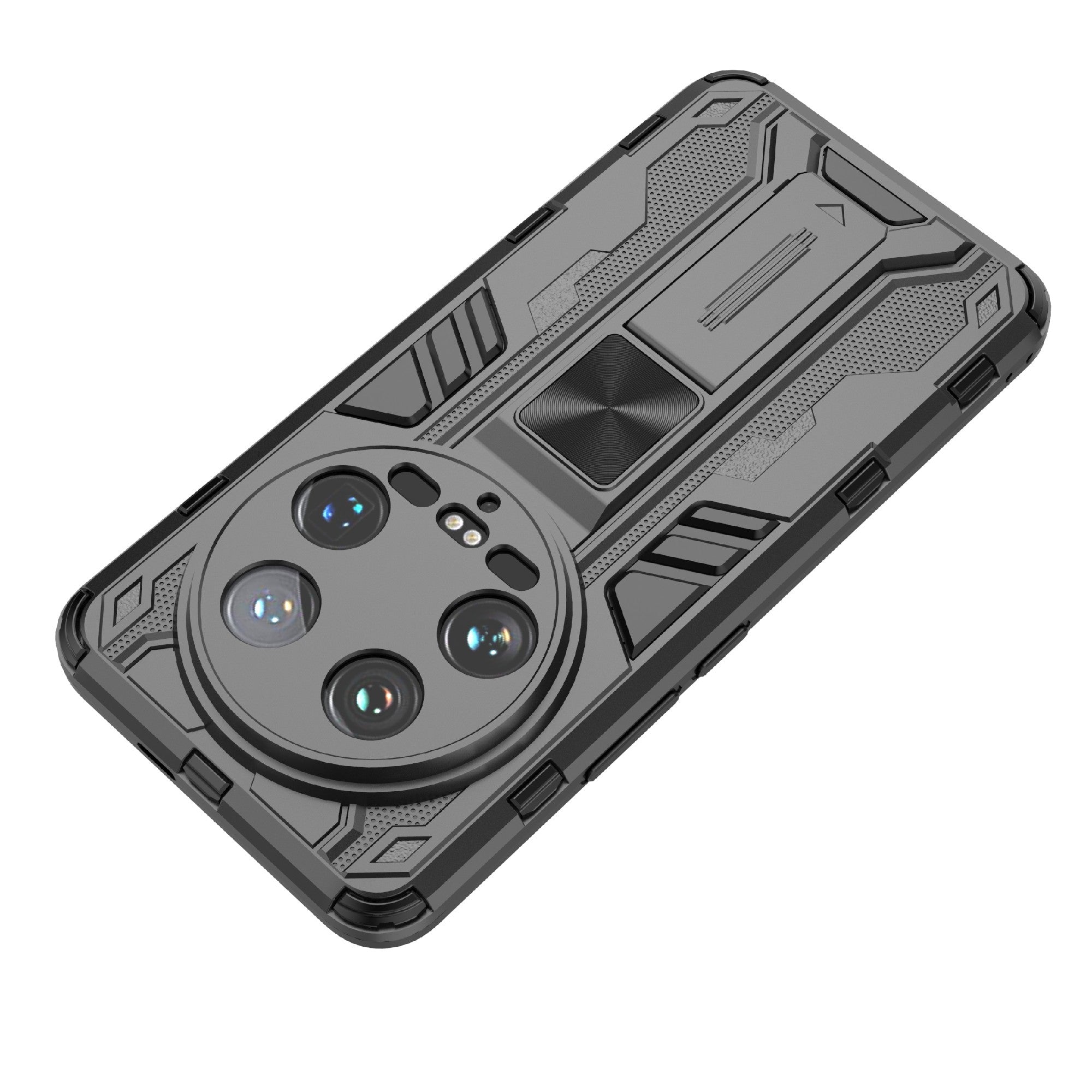 For Xiaomi 14 Ultra Cell Phone Case PC + TPU Scratch-proof Shell with Kickstand