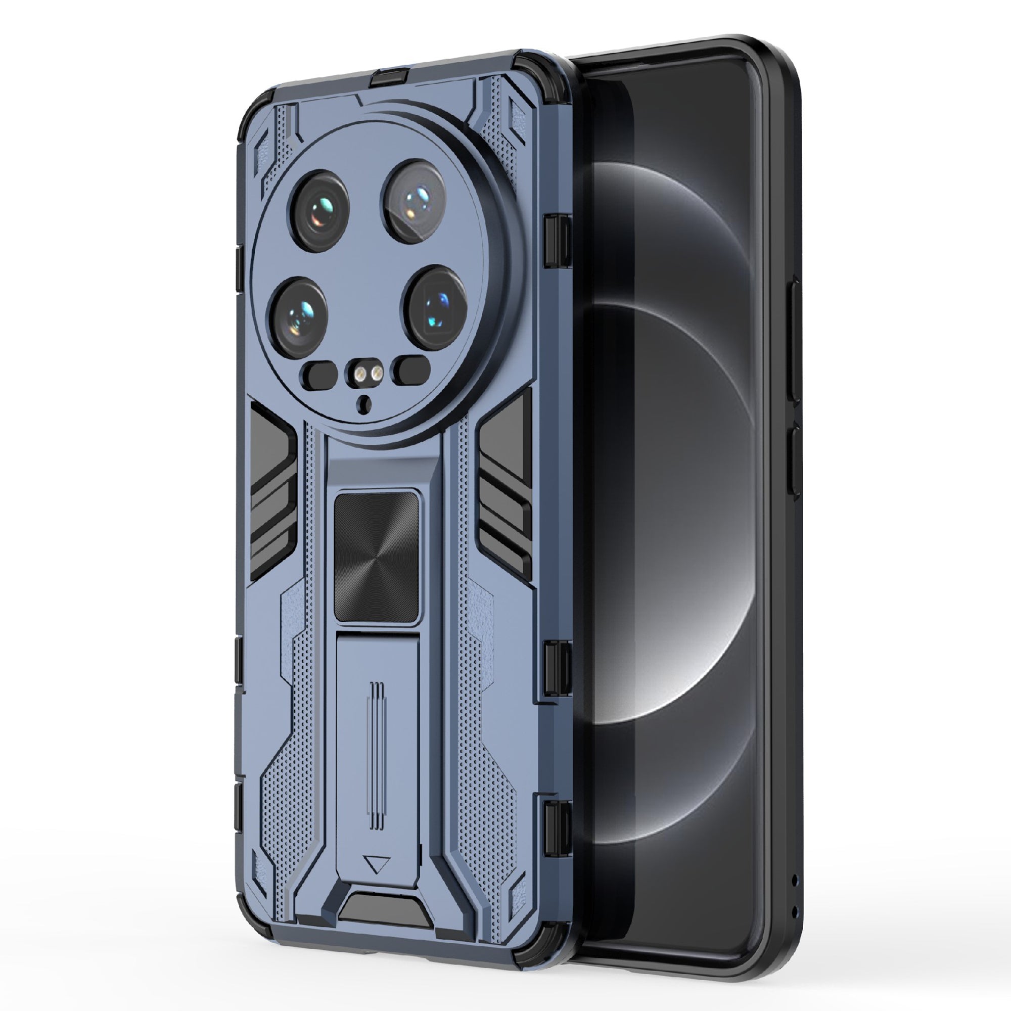 For Xiaomi 14 Ultra Cell Phone Case PC + TPU Scratch-proof Shell with Kickstand