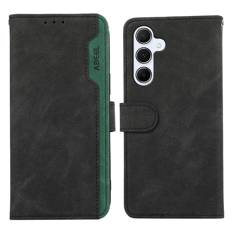 ABEEL For Samsung Galaxy A34 5G Wallet Case RFID Blocking Leather Phone Cover