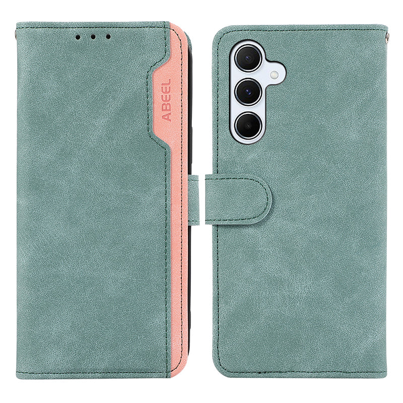 ABEEL For Samsung Galaxy A34 5G Wallet Case RFID Blocking Leather Phone Cover