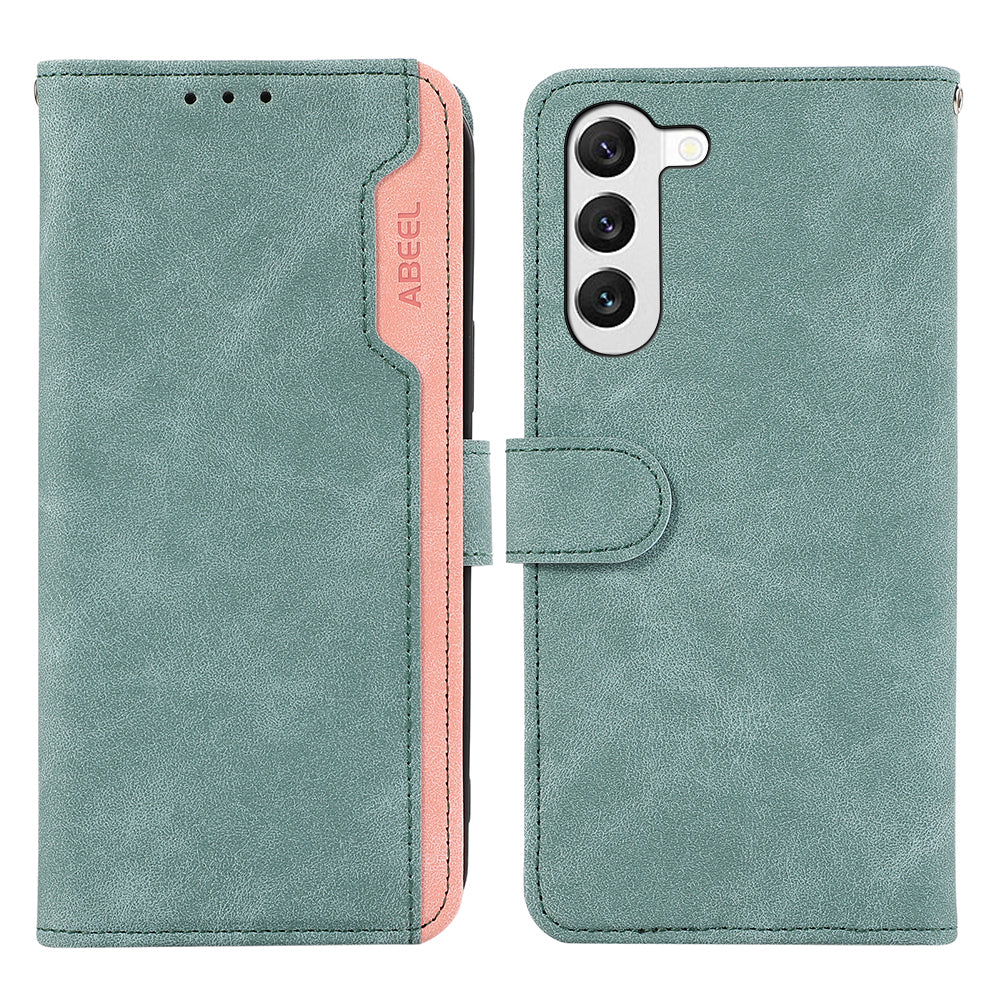ABEEL For Samsung Galaxy S23 Case RFID Blocking Color Matching Cell Phone Cover