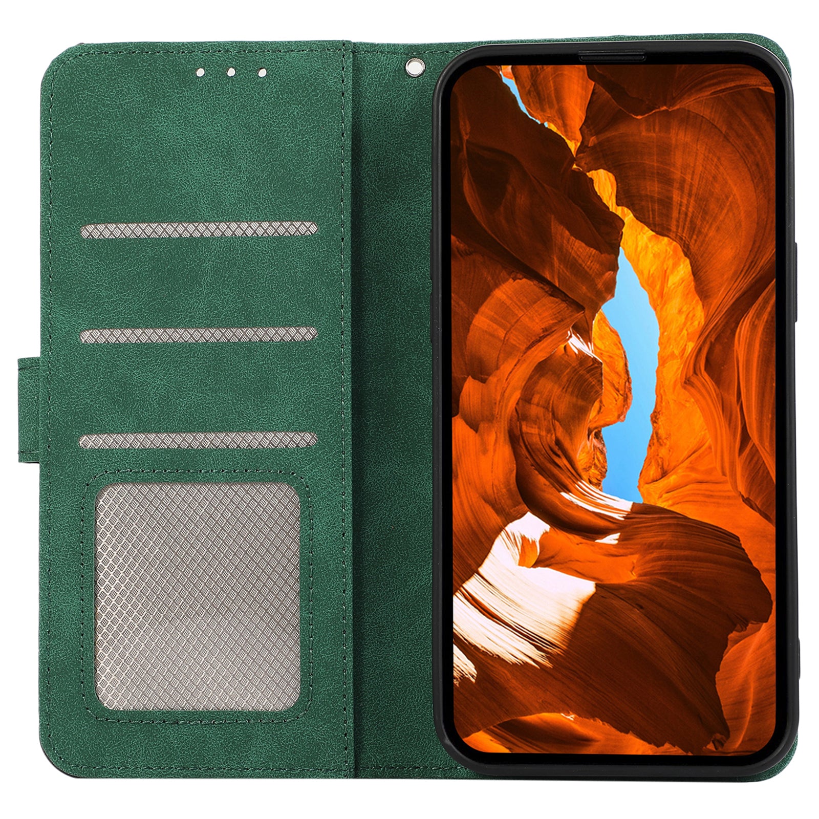 ABEEL For Samsung Galaxy A12 Drop Proof Cell Phone Case RFID Blocking Stand Cover