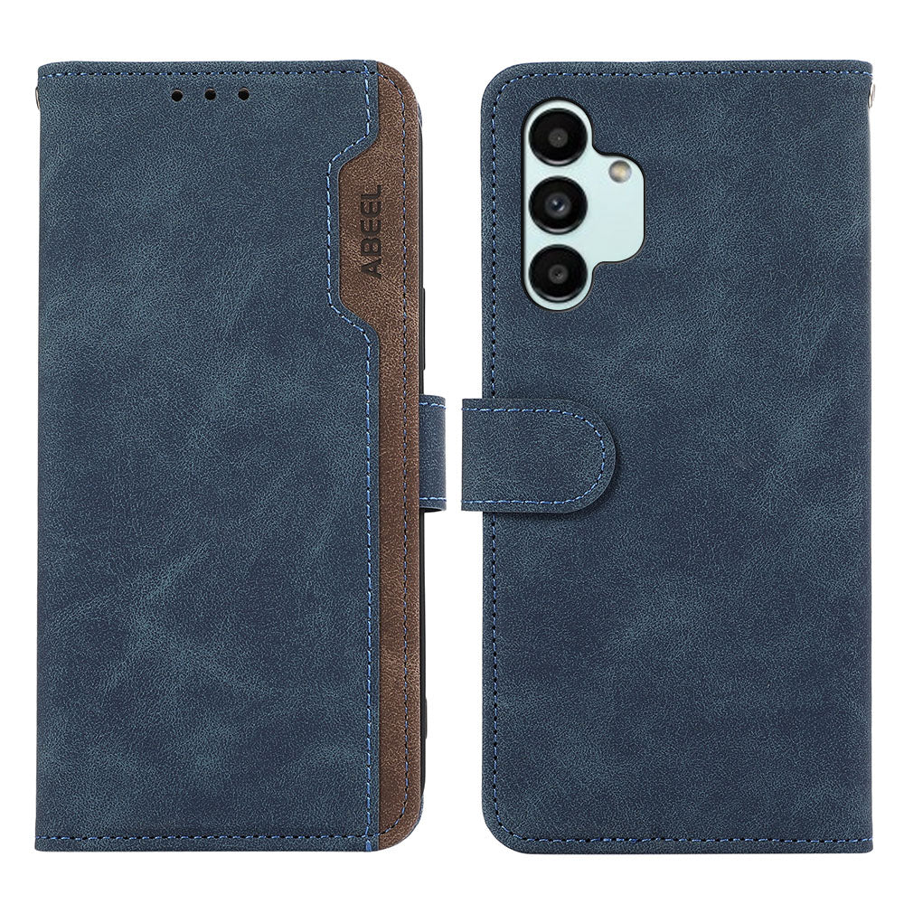 ABEEL PU Leather Case For Samsung Galaxy A04s 4G (164.7 x 76.7 x 9.1 mm) / A13 5G RFID Blocking Stand