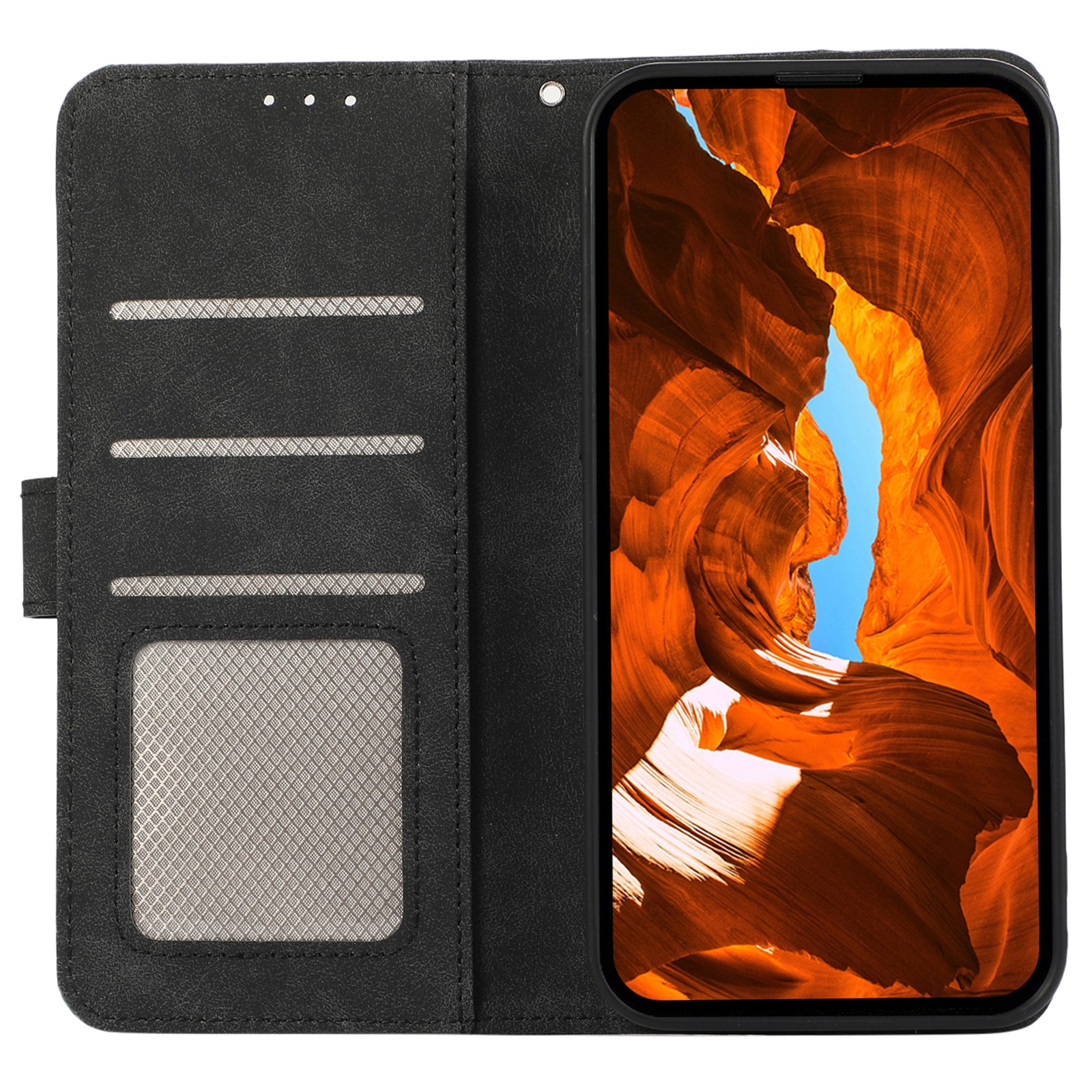 ABEEL PU Leather Phone Protective Cover For iPhone 12 Pro Max 6.7 inch RFID Blocking Stand Phone Shell